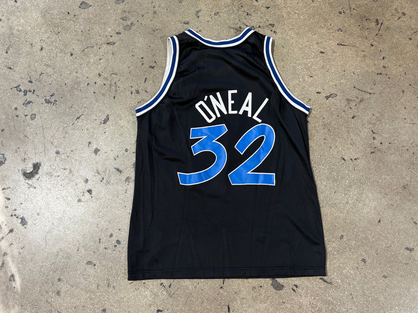 Champion Orlando Magico Blank #32 Shaq Jersey - Black Size 48/ XL