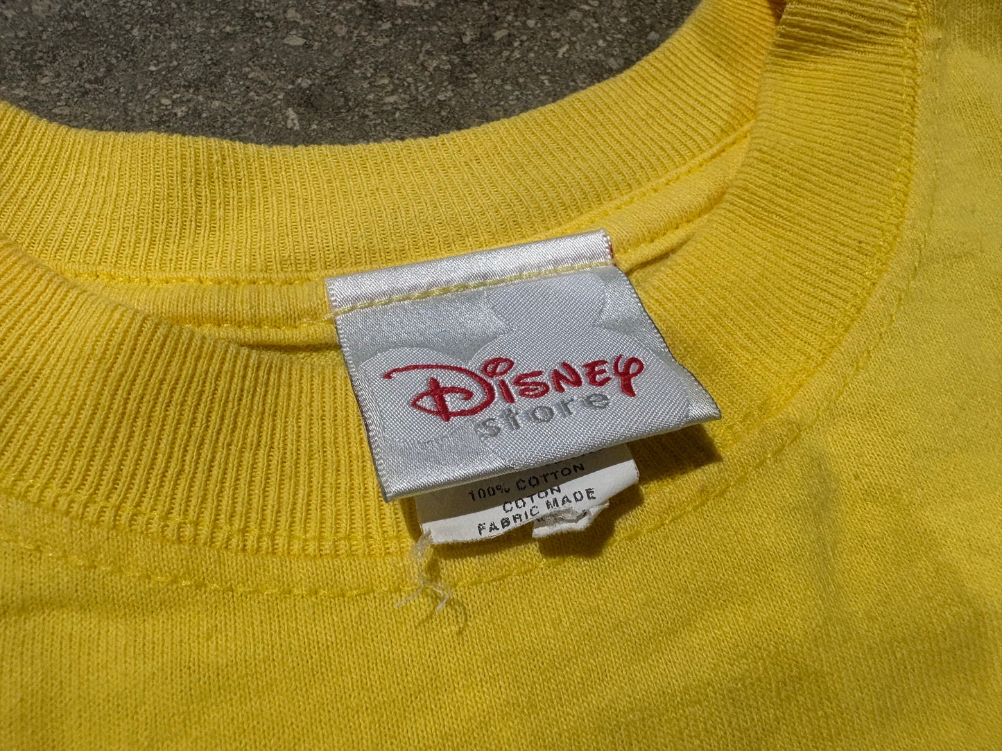 Minnie Mouse Sweet Thoughts Tee - Yellow Size Youth Large