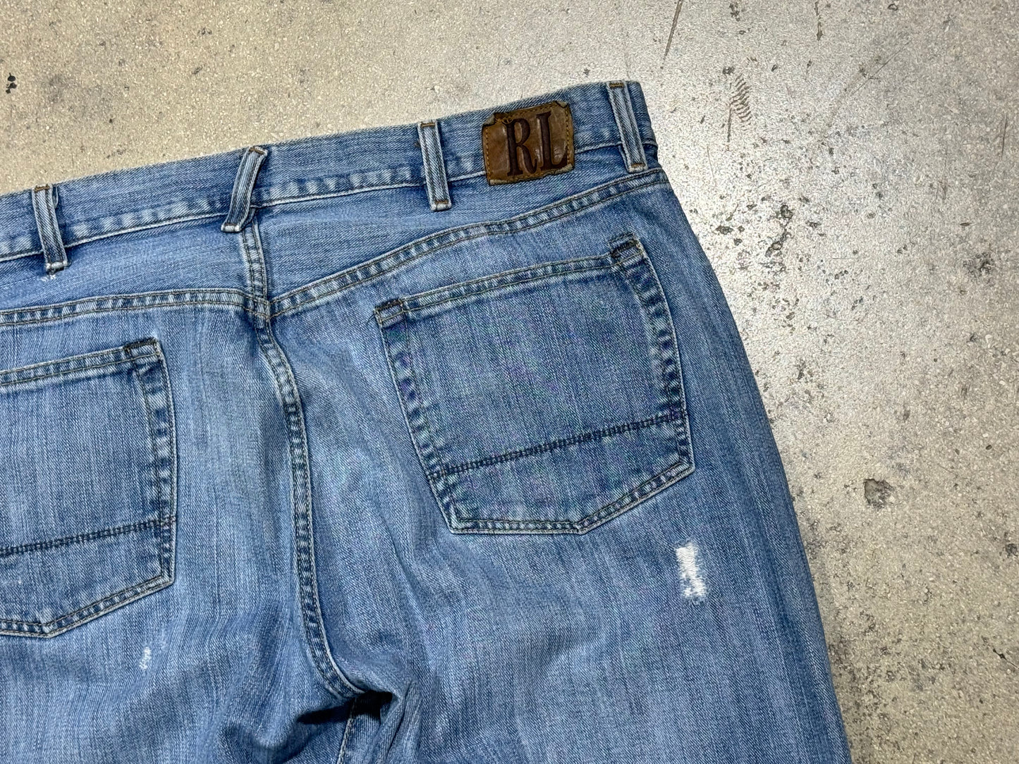 Ralph Lauren Bootcut Denim - Light Wash Size 42x30
