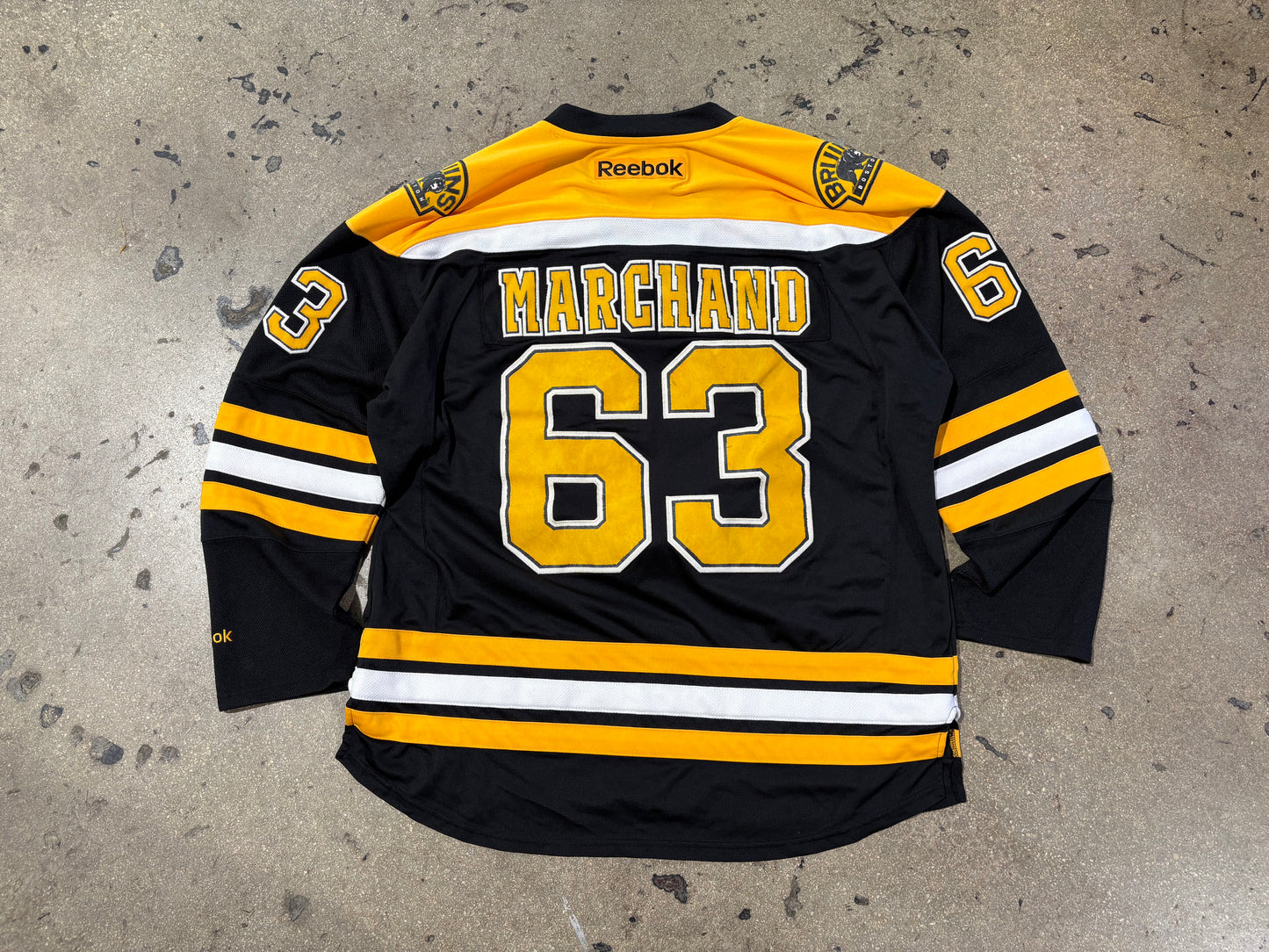 Reebok Boston Bruins Marchand #63 Jersey Size XXL