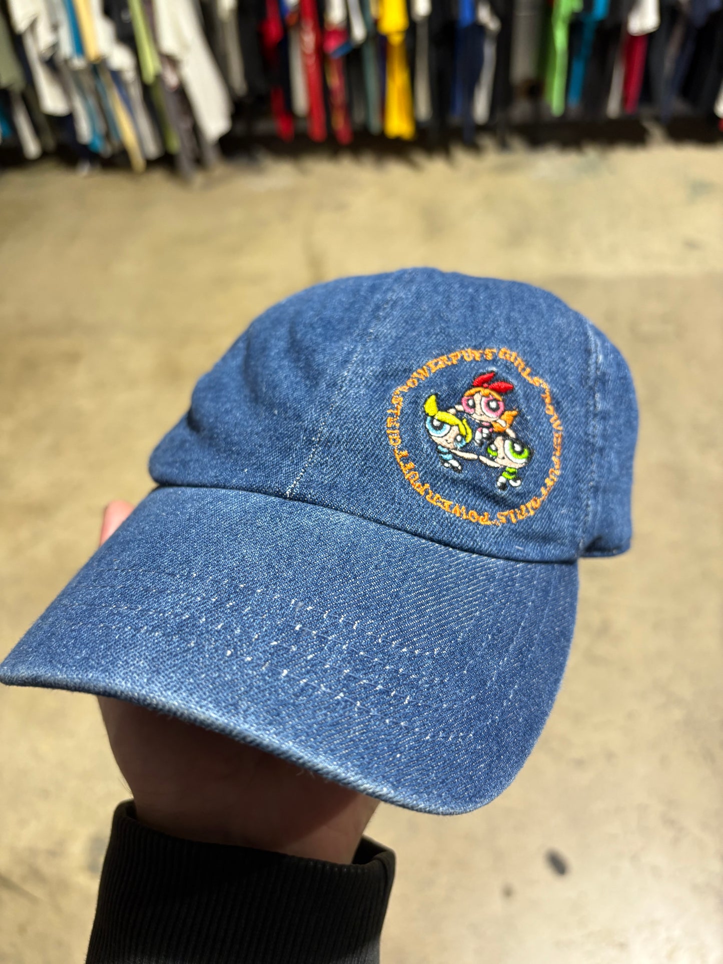 Power Puff Girls Denim Hat - Blue