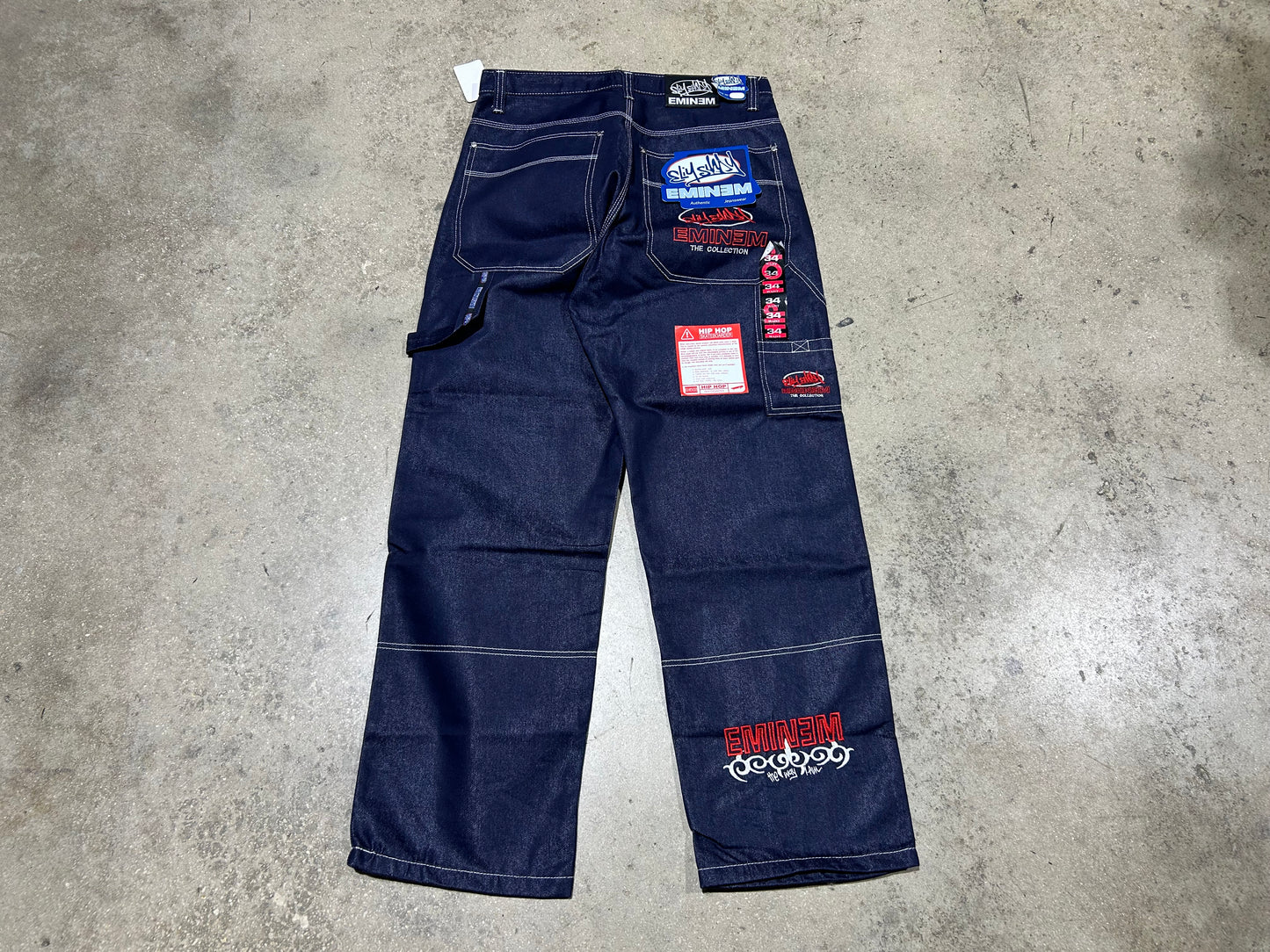 Slim Shady Eminem Carpenter Jeans - Navy Size 34