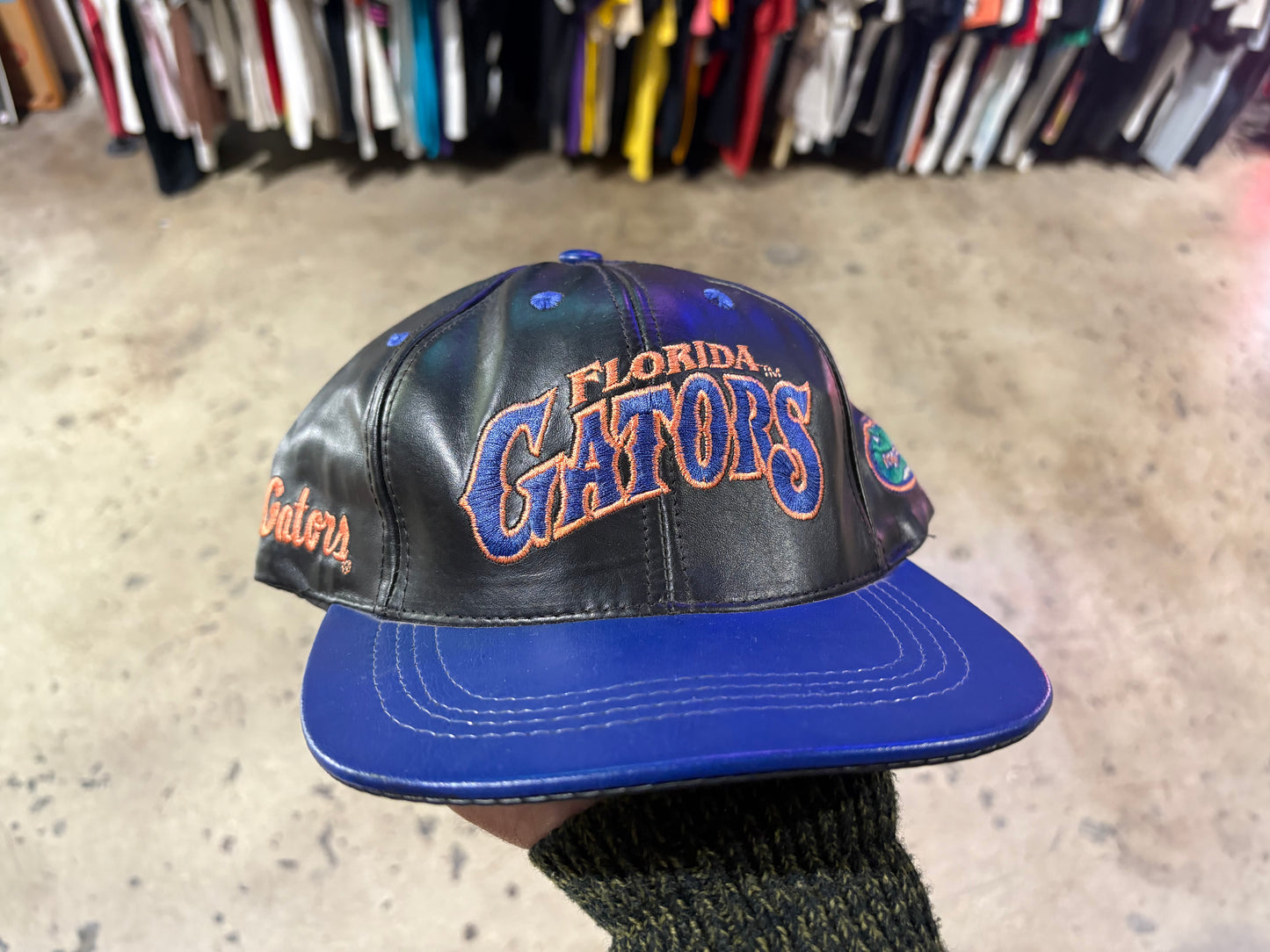 Florida Gators Leather Hat