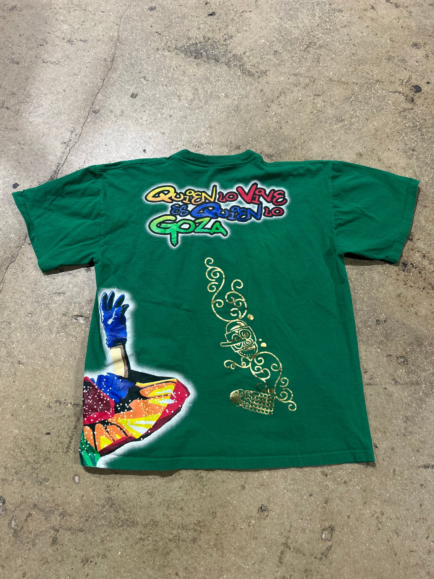 Canarval De Barranquilla Tee - Green Size XL