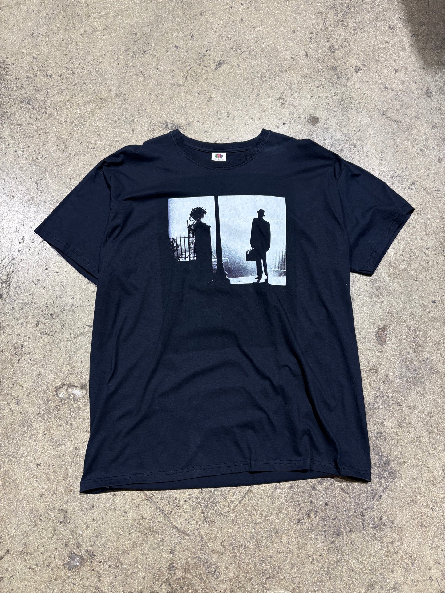 The Exorcist Cover Outline Tee - Black Size 2XL (24.5 x 31)