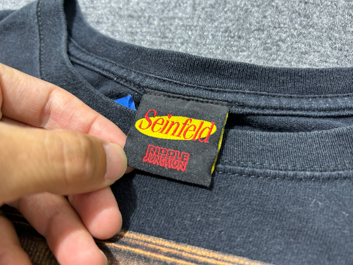 Seinfleld Kramer Portrait Tee - Black Size XXL