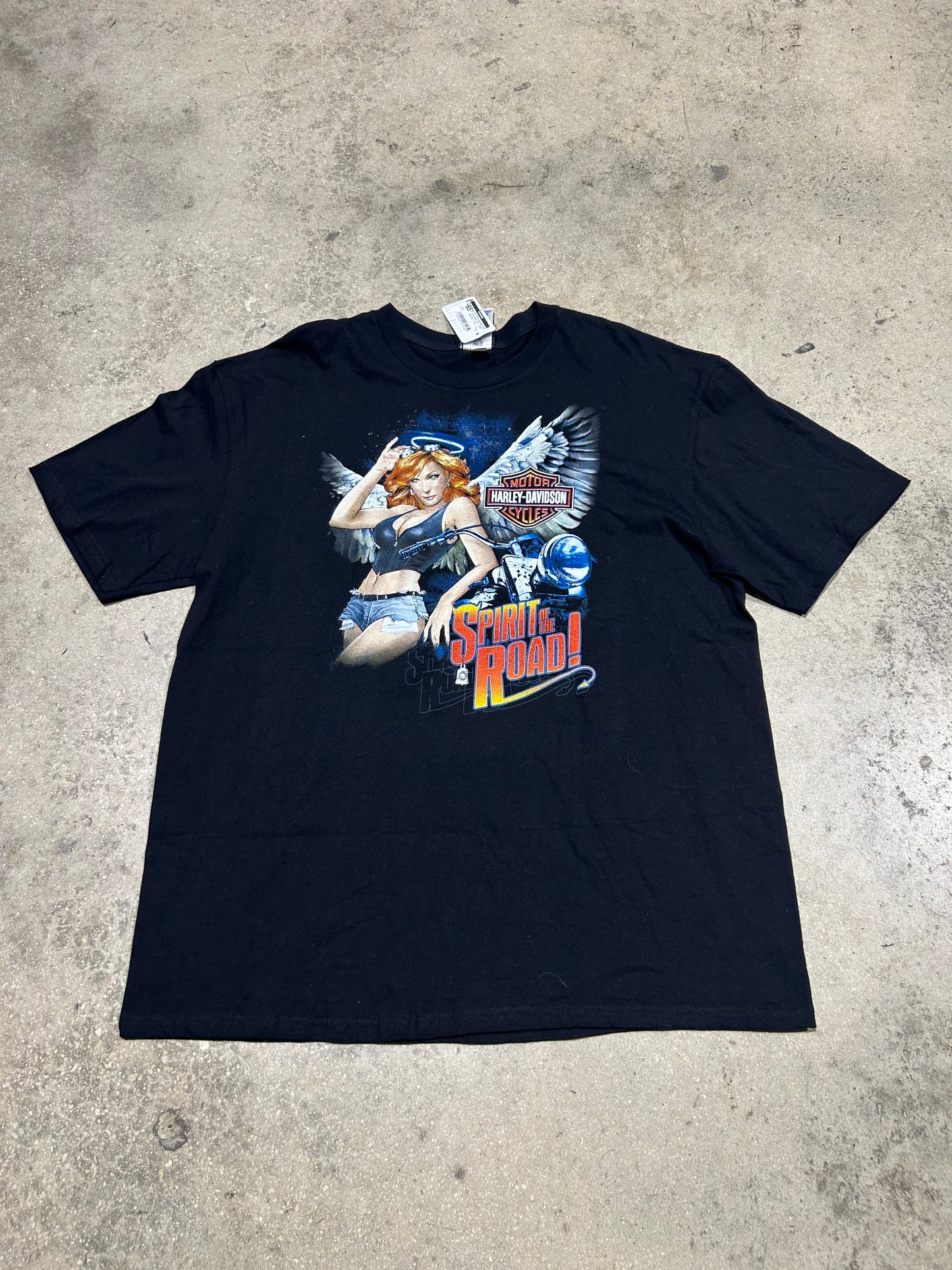 2014 Harley Davidson Spirit Of the Road Tee - Black Size XXL