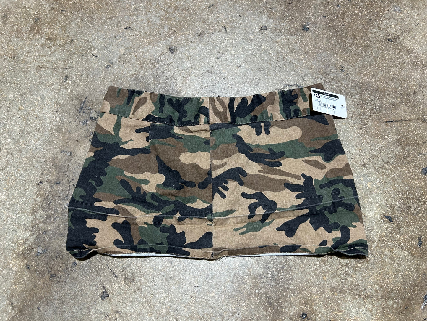 Funhouse Mini Camo Skirt - Camo Size Medium