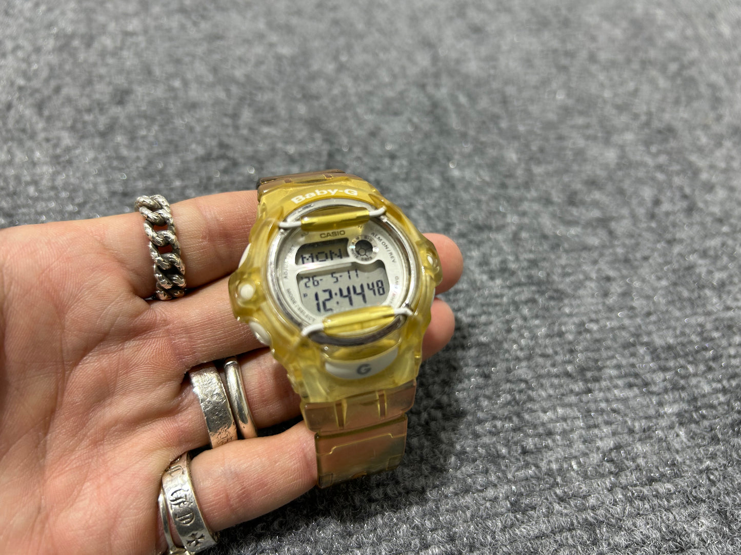 Casio Baby G Shock Watch - Clear/Blue