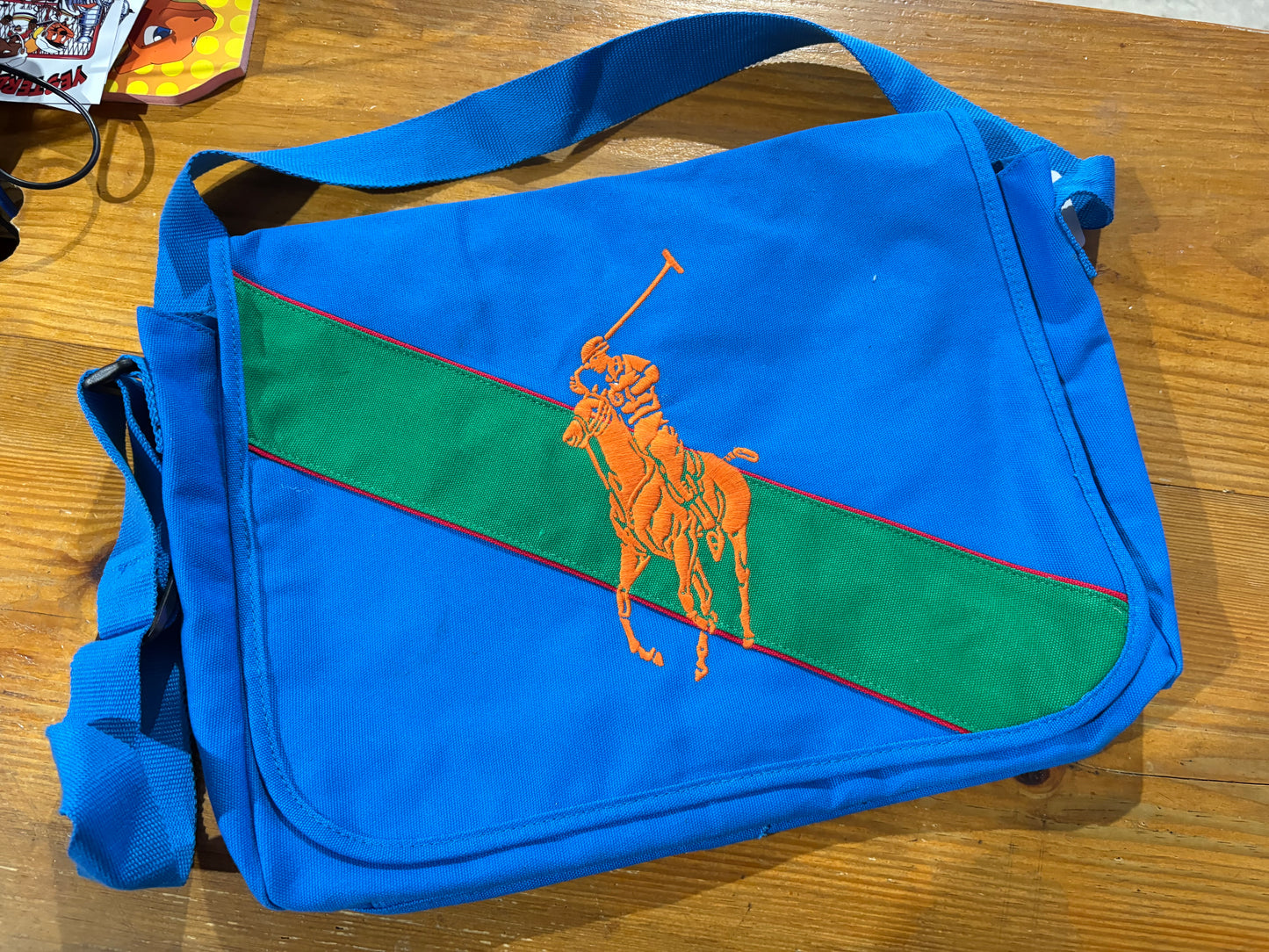 Polo Ralph Lauren Messenger Bag - Blue