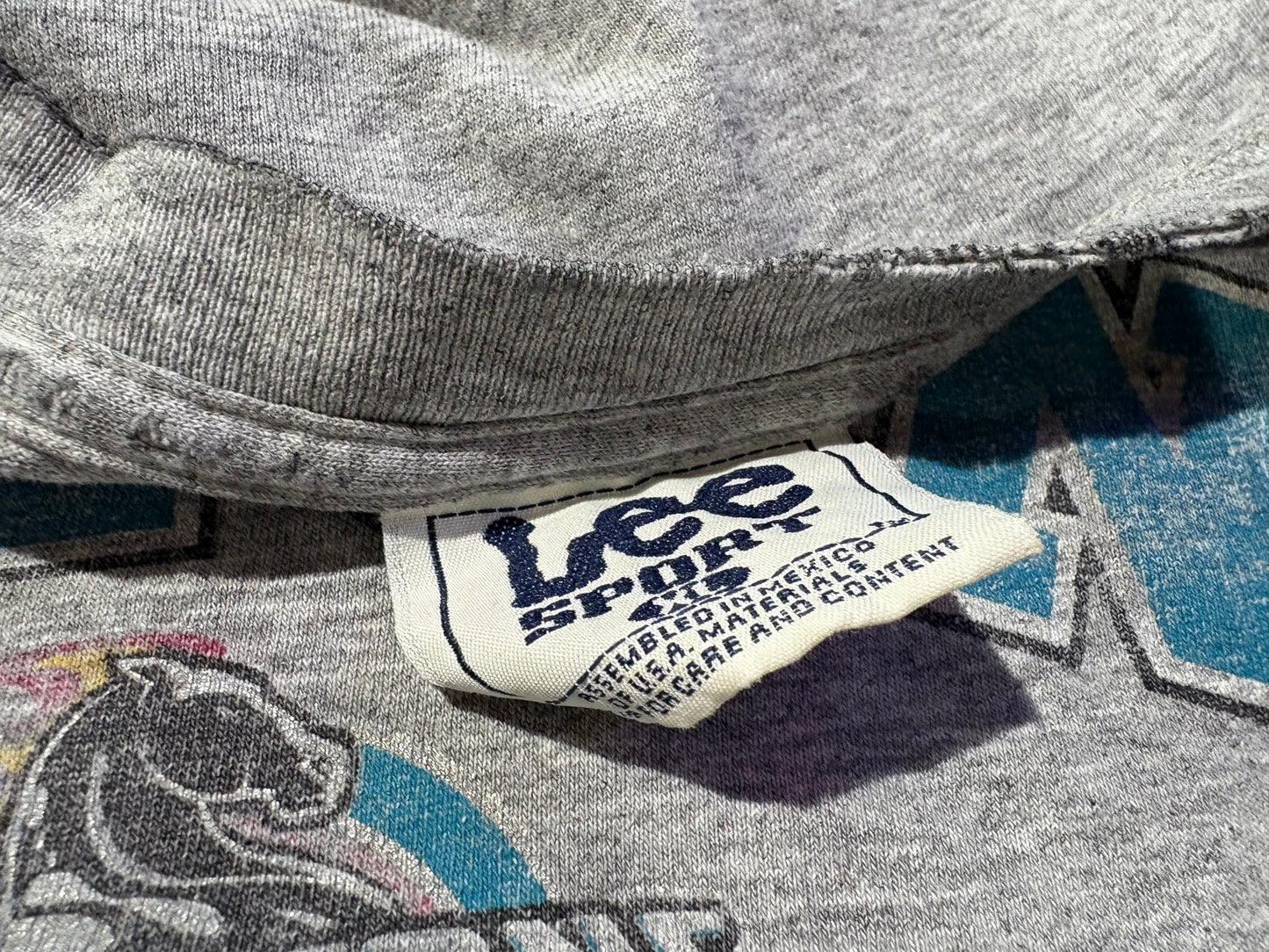 LEE Sport Detroit Pistons Basketball Tee - Grey Size XL