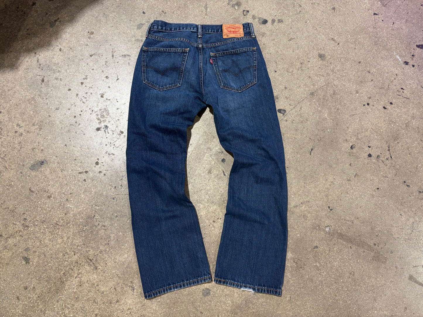 Levis 527 Bootcut Jeans - Dark Wash Size 32 x 30