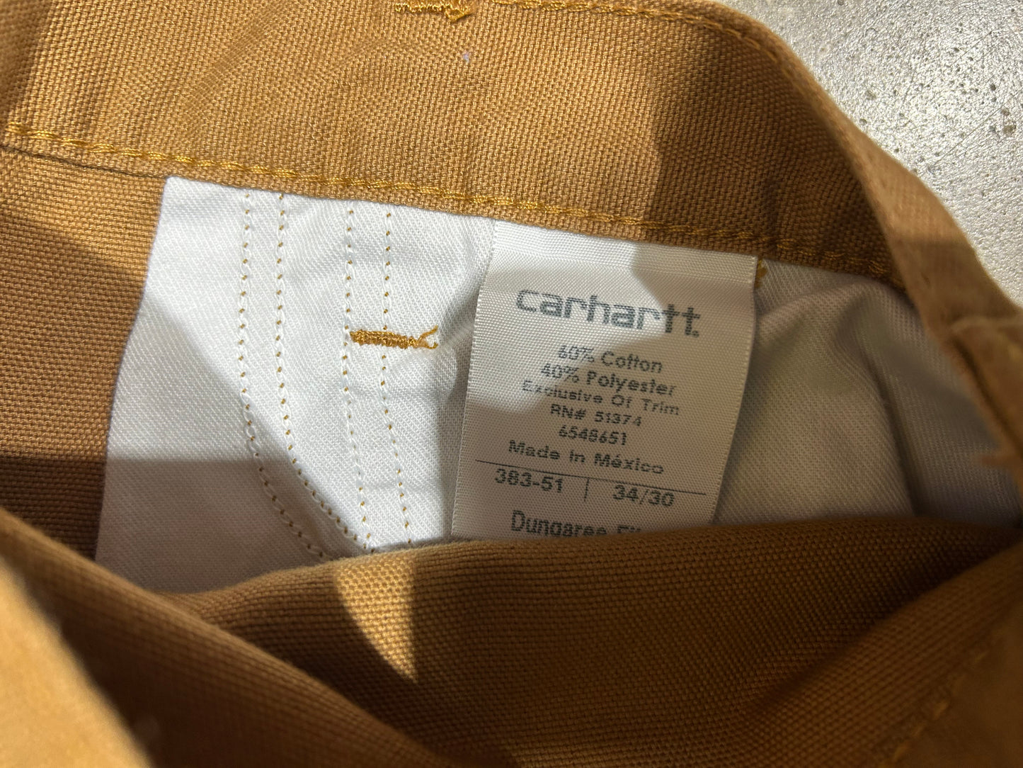 Carhartt Work Pants - Khaki Size 34