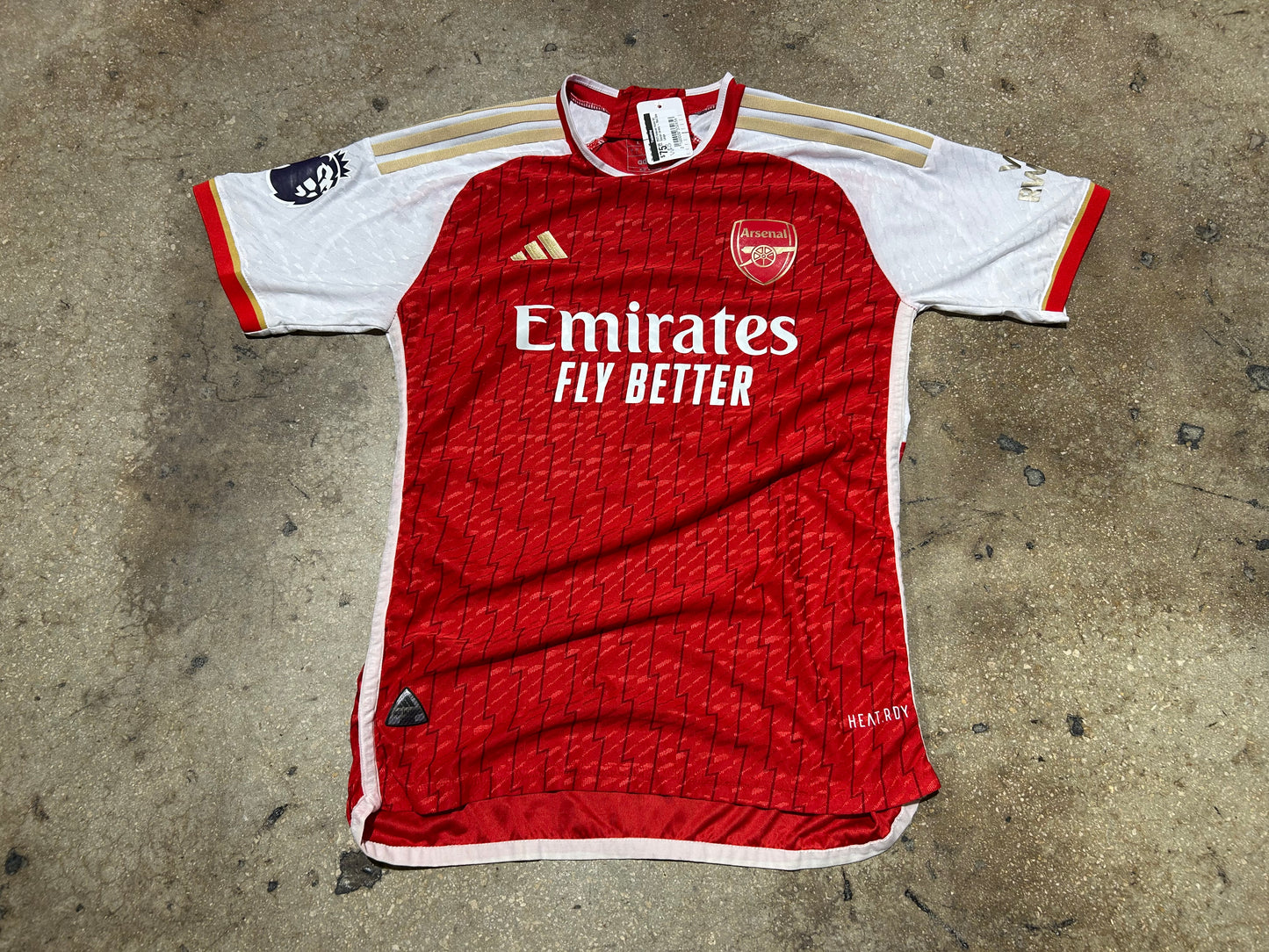 2023 Arsenal Home Kit Soccer Jersey - Red Size Large