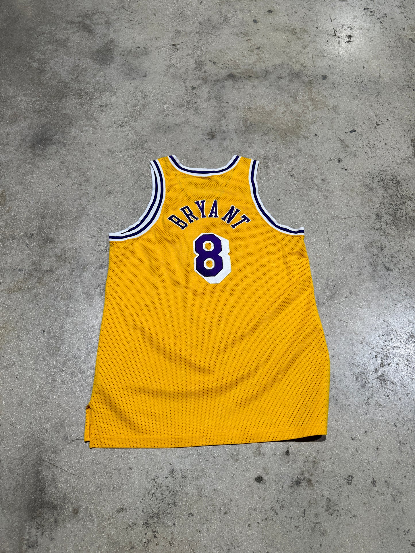 Nike LA Lakers Kobe Bryant Authentic Rookie Jersey - Gold Size 48/XL