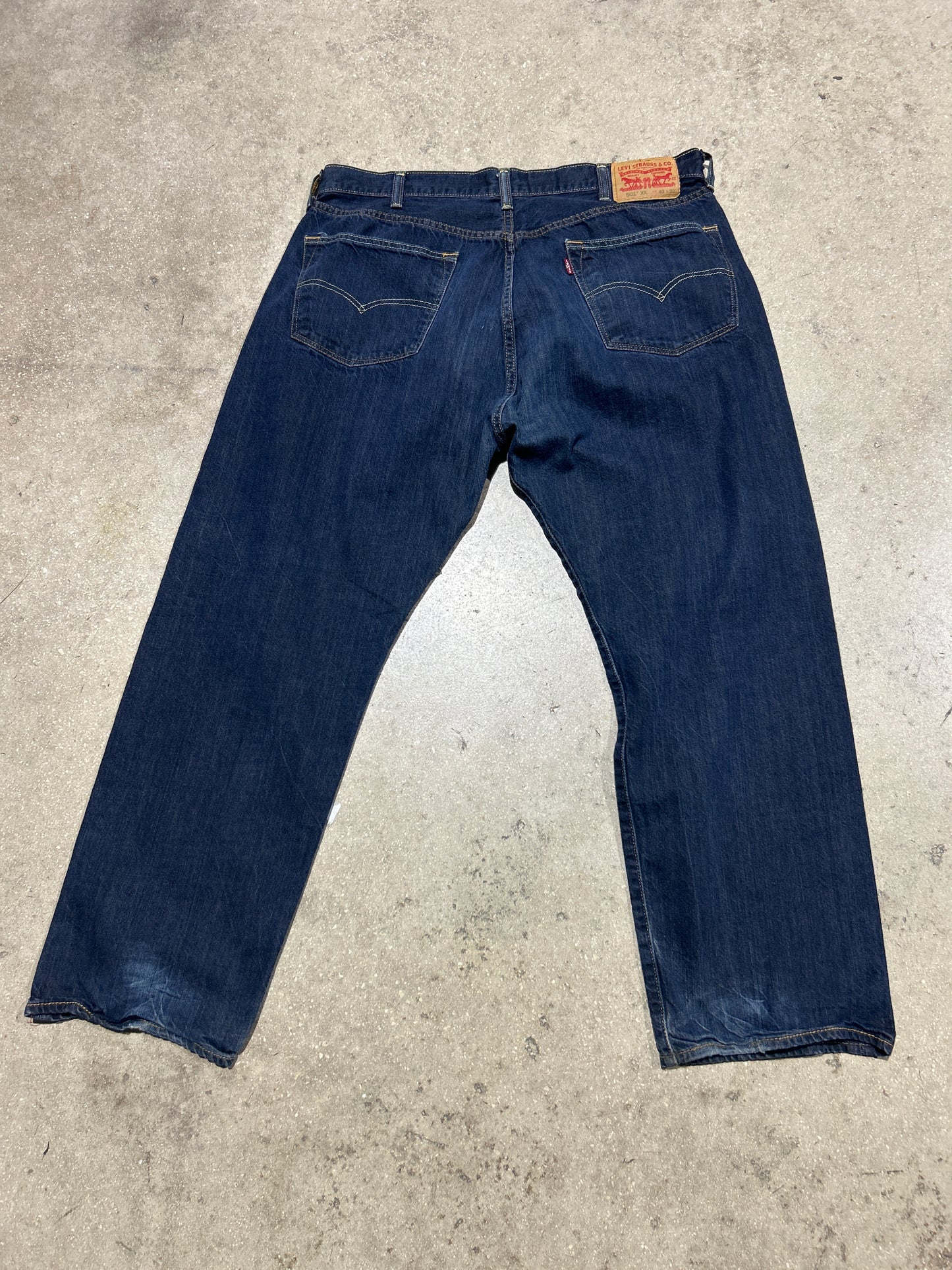 Levi's 501XX Jeans - Dark Blue Size 40x32