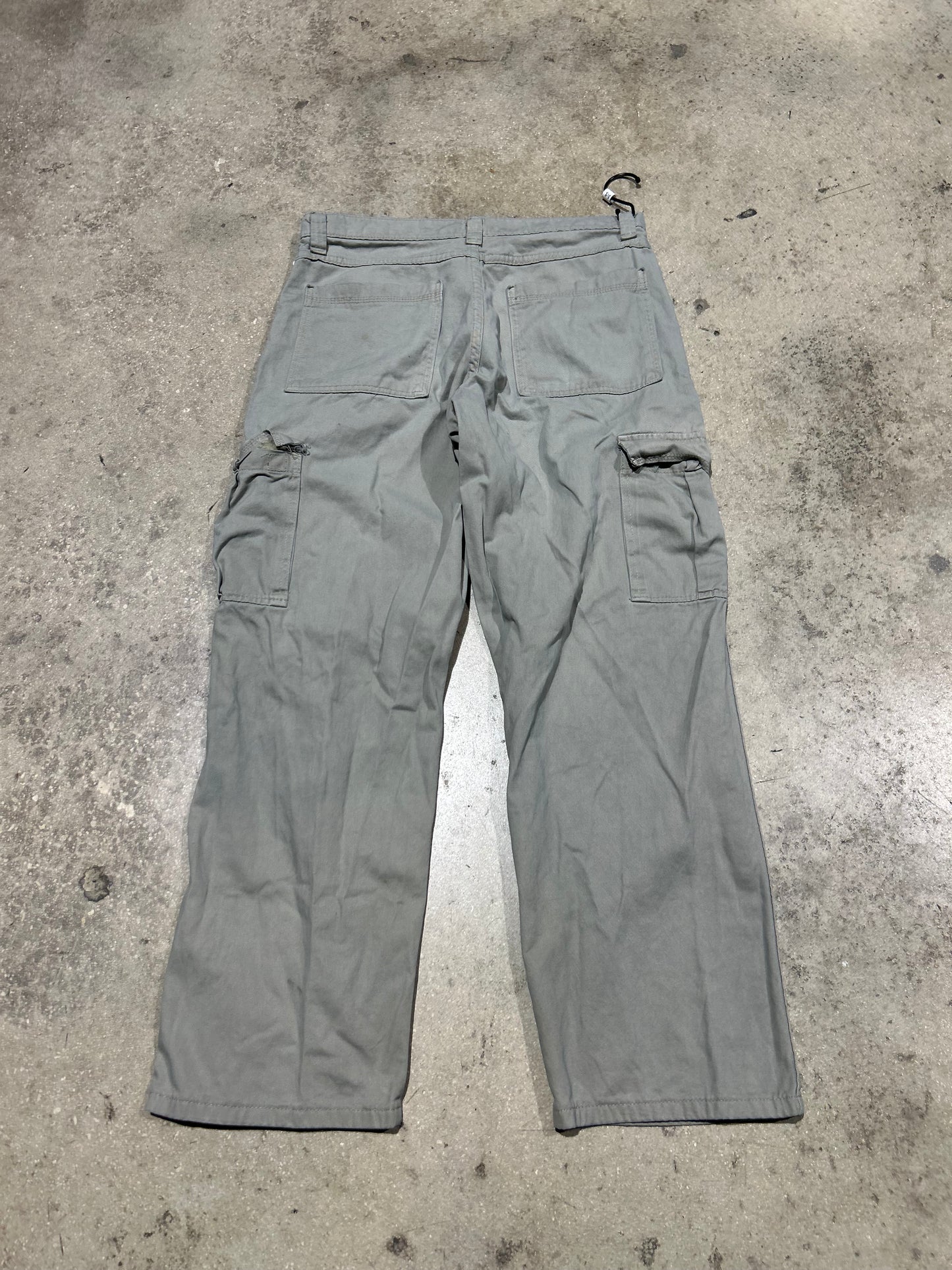 Wrangler Cargo Work Pants - Light Khaki Size 32x30