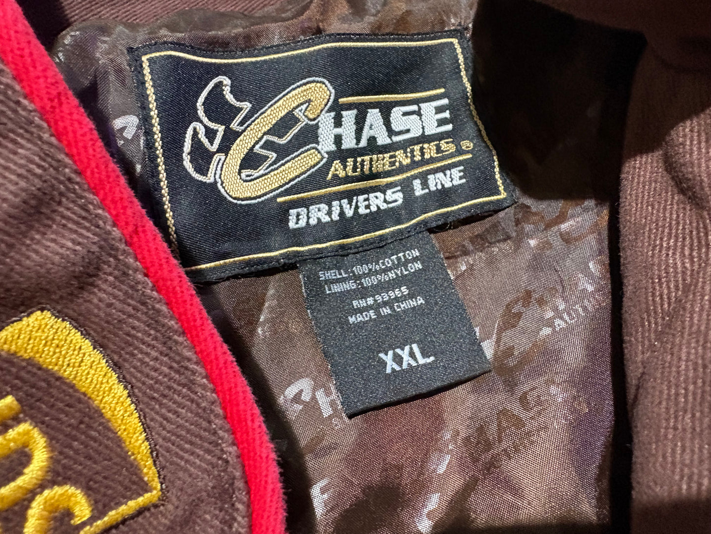 NASCAR UPS Toyota Racing Jacket - Brown Size XXL