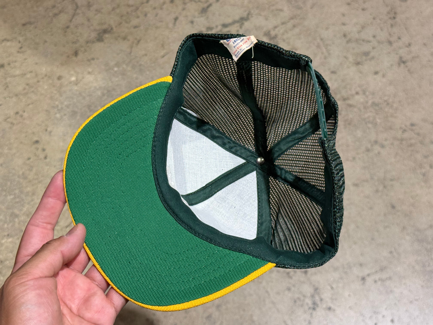 1989 Oakland A's World Series Champs Trucker Hat