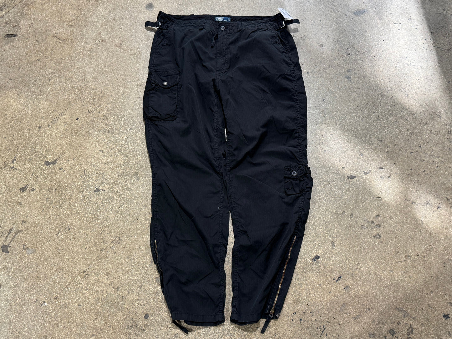 Polo Ralph Lauren Cargo Pants - Black Size 40x34