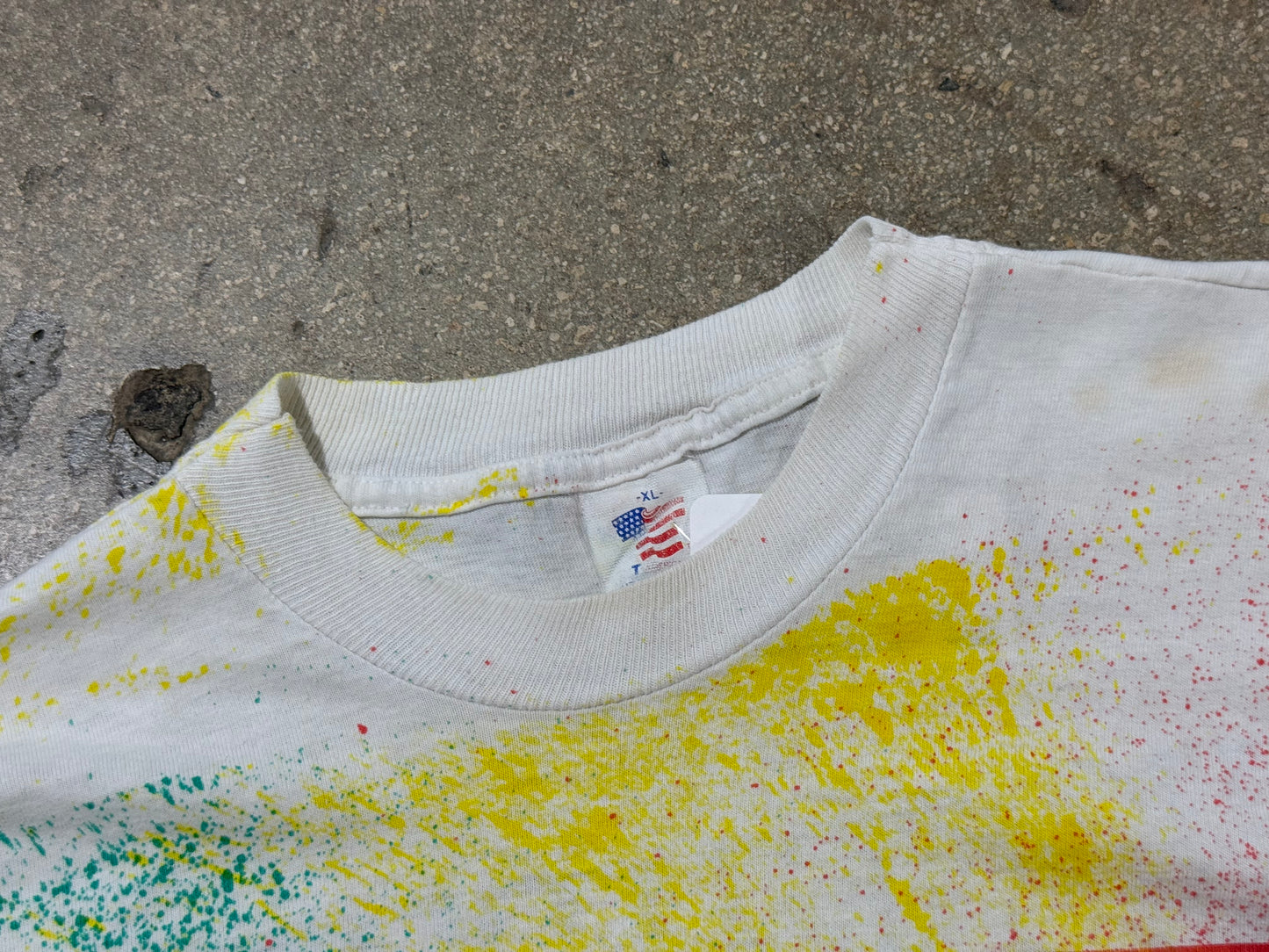 1991 Ziggy Marley And The Melody Makers Tour Tee - White Size XL