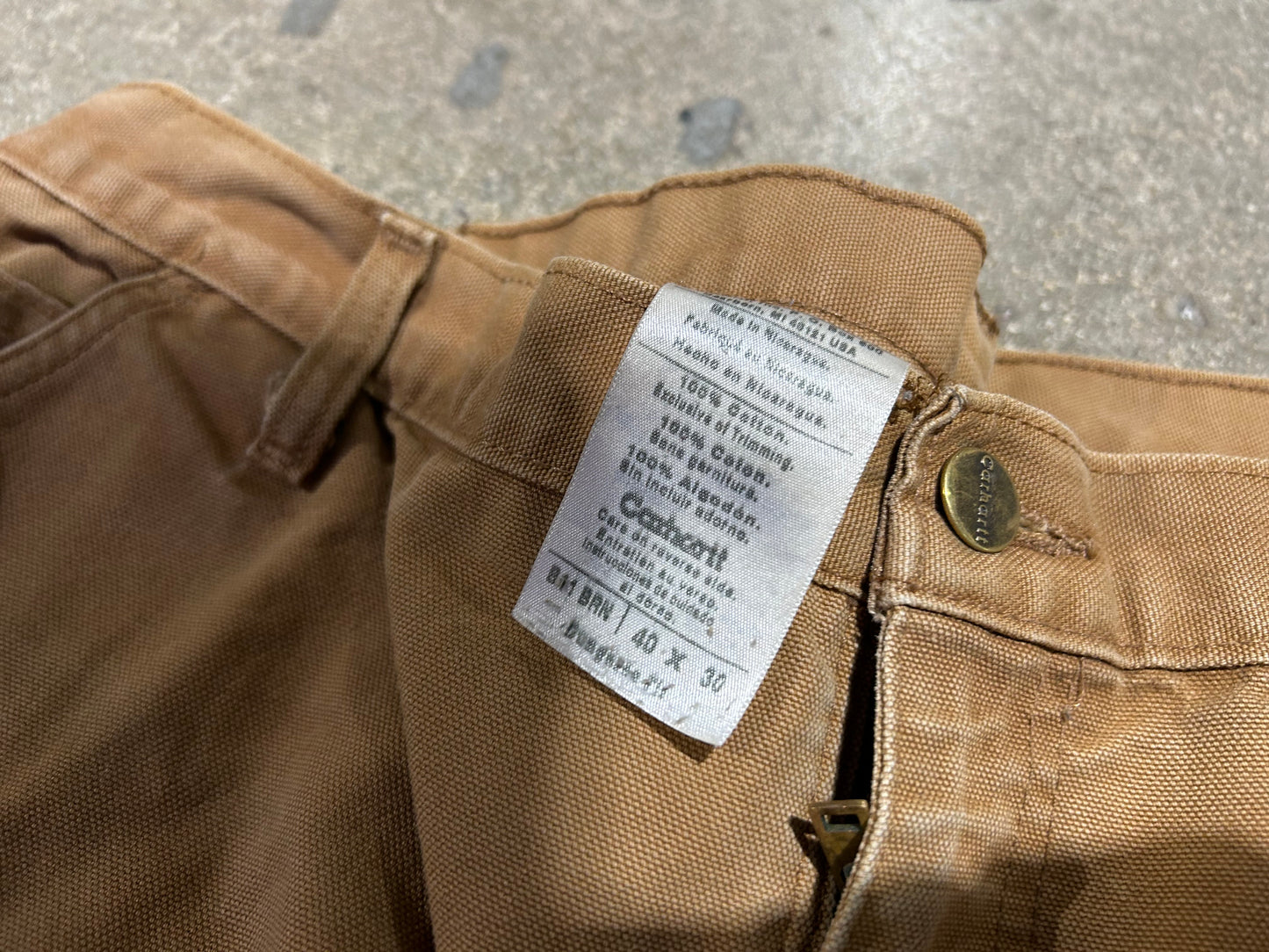 Carhartt Carpenter Pants - Gold Size 40x30