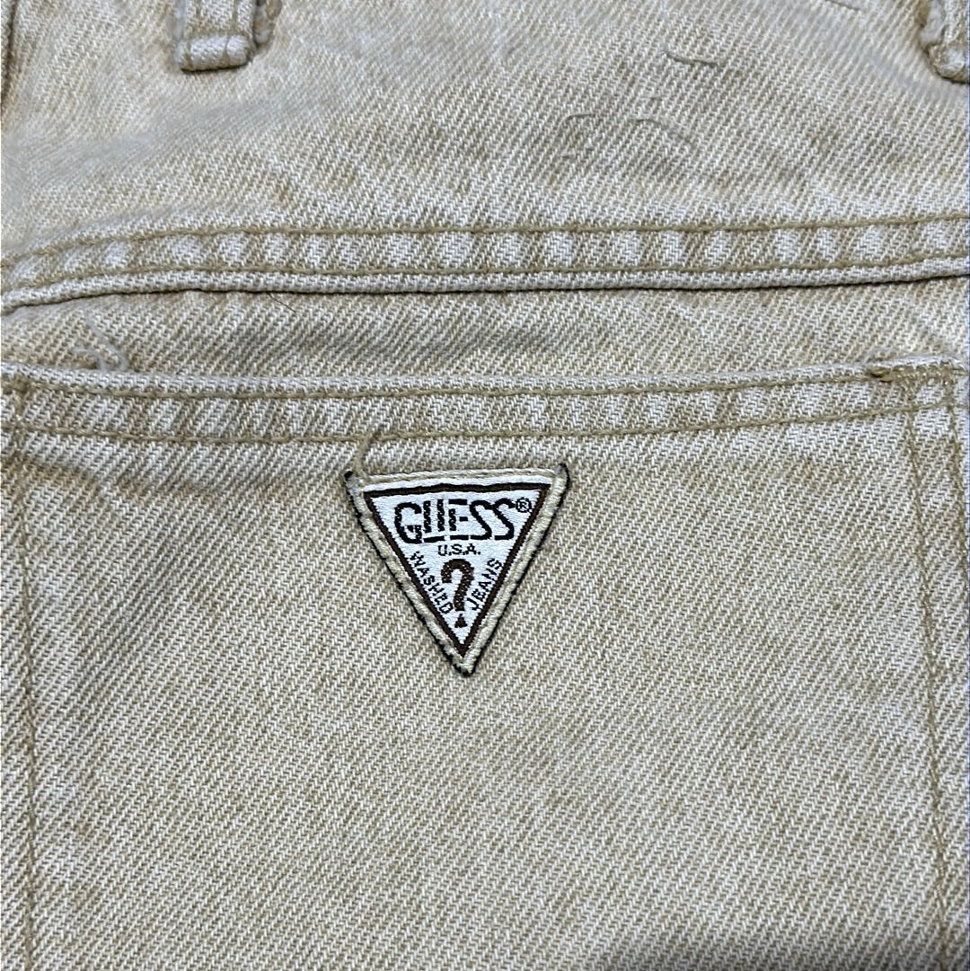 Georges Marciano for Guess Tapered Denim Jeans - Khaki Size 31x30