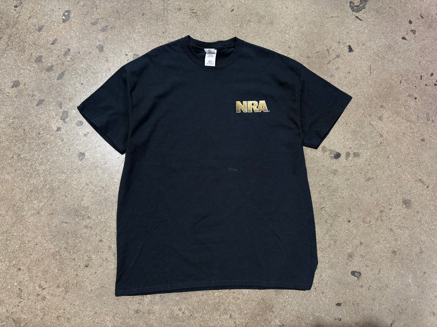 NRA Eagle Gun Tee - Black Size XL