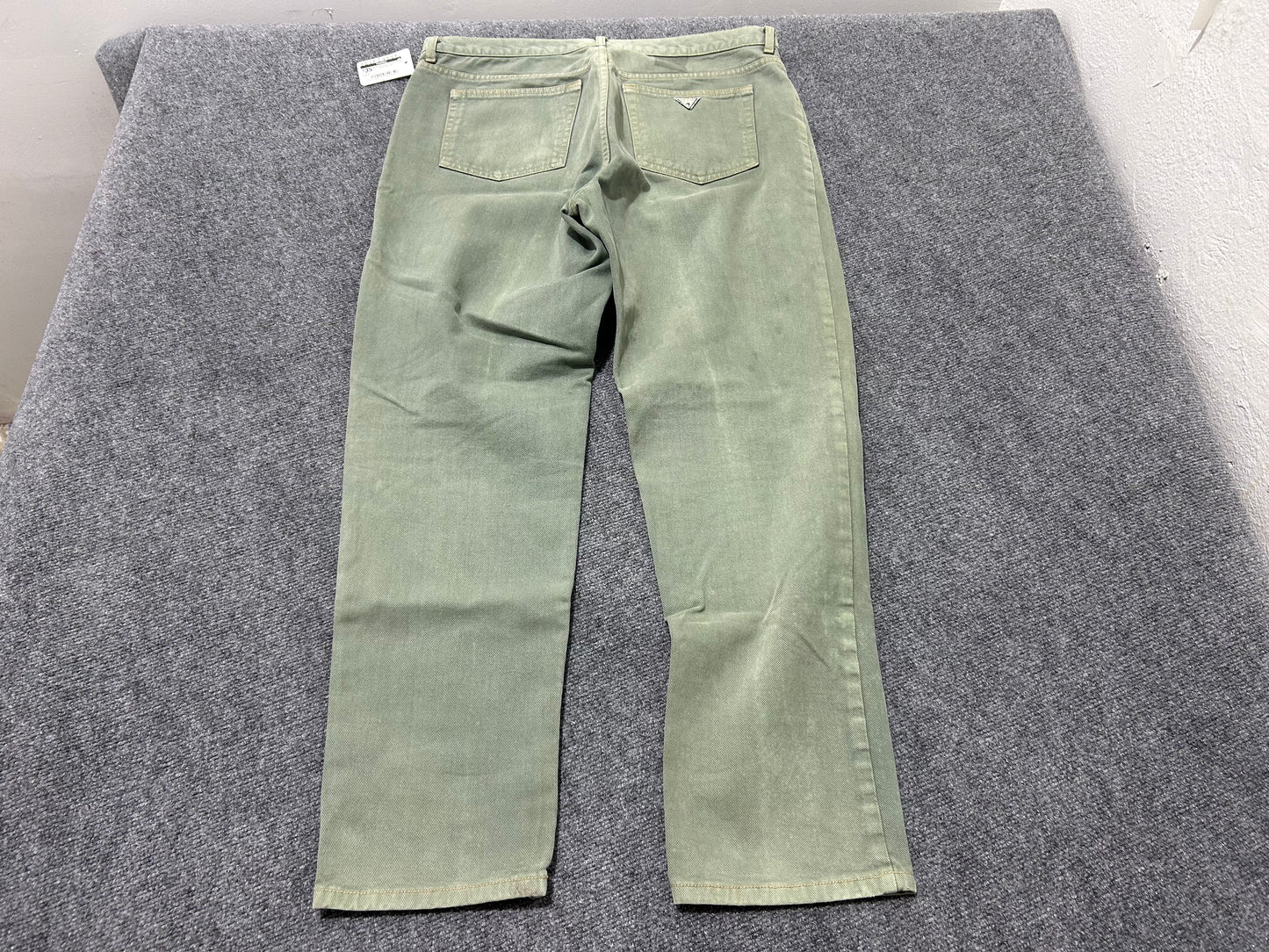 Guess Jeans Straight Jeans - Green Size 38