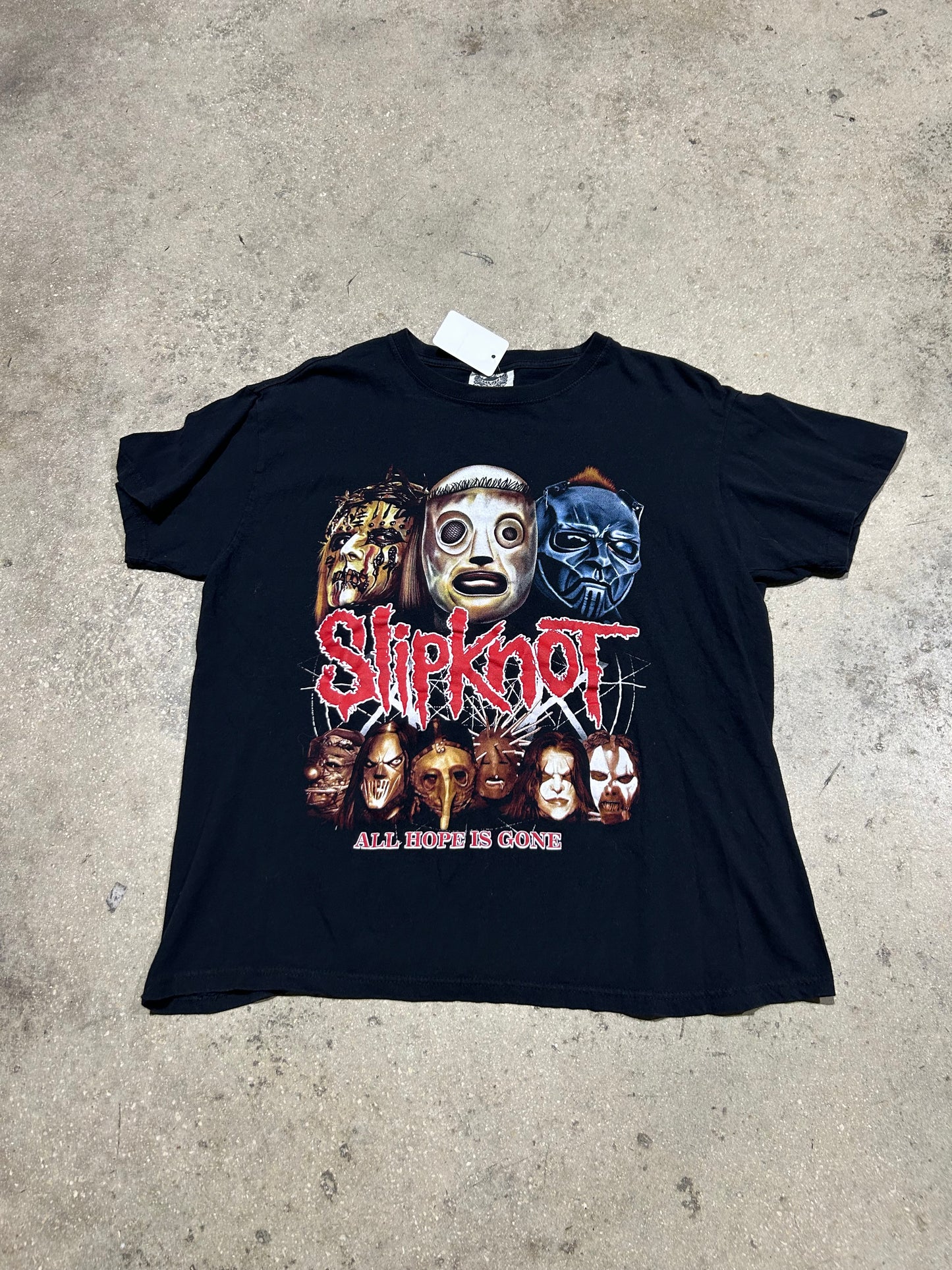 Slipknot All Hope Is Gone Tee - Black Size Large