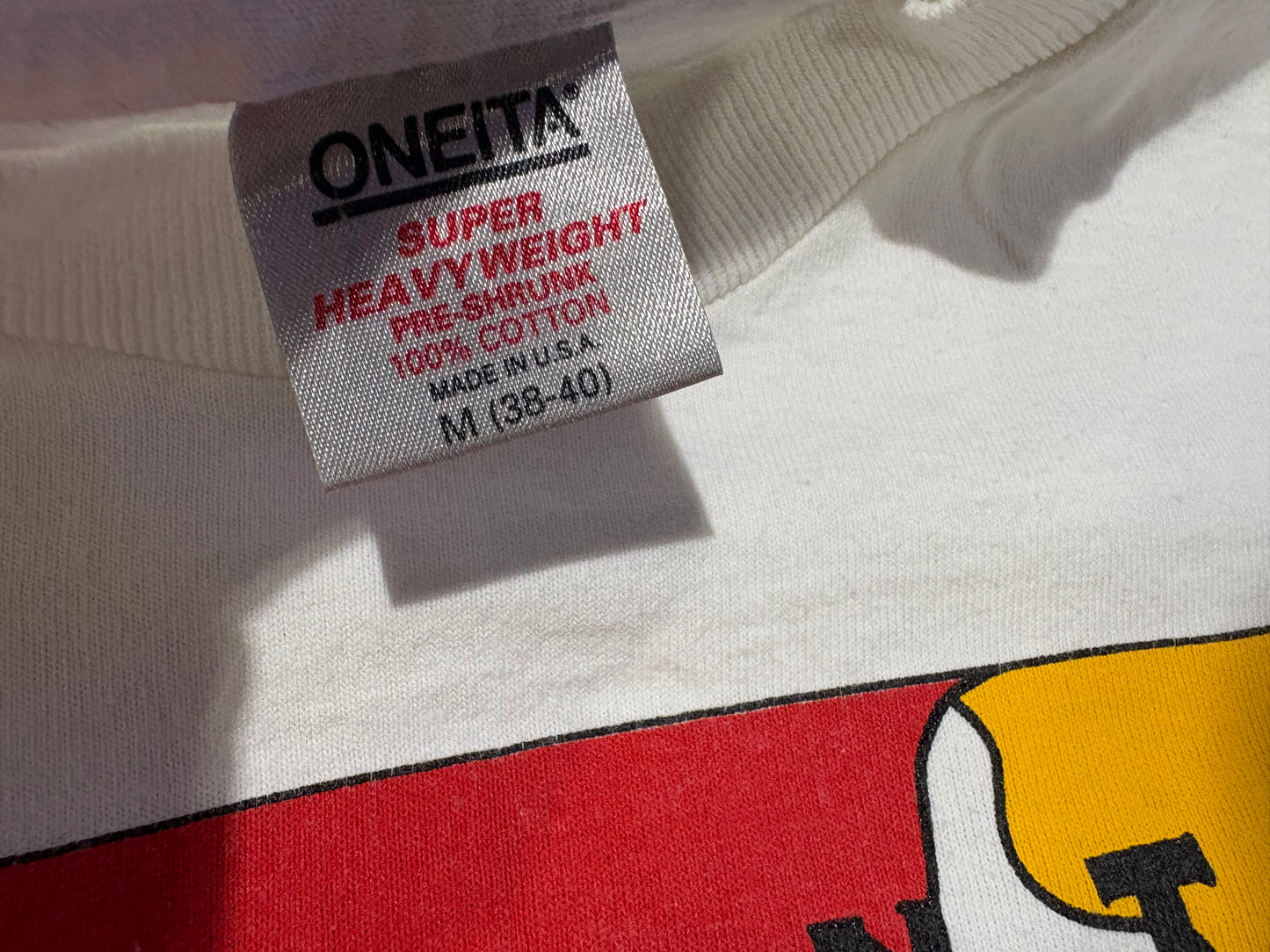 1996 Atlanta Olympics Art Tee - White Size Medium