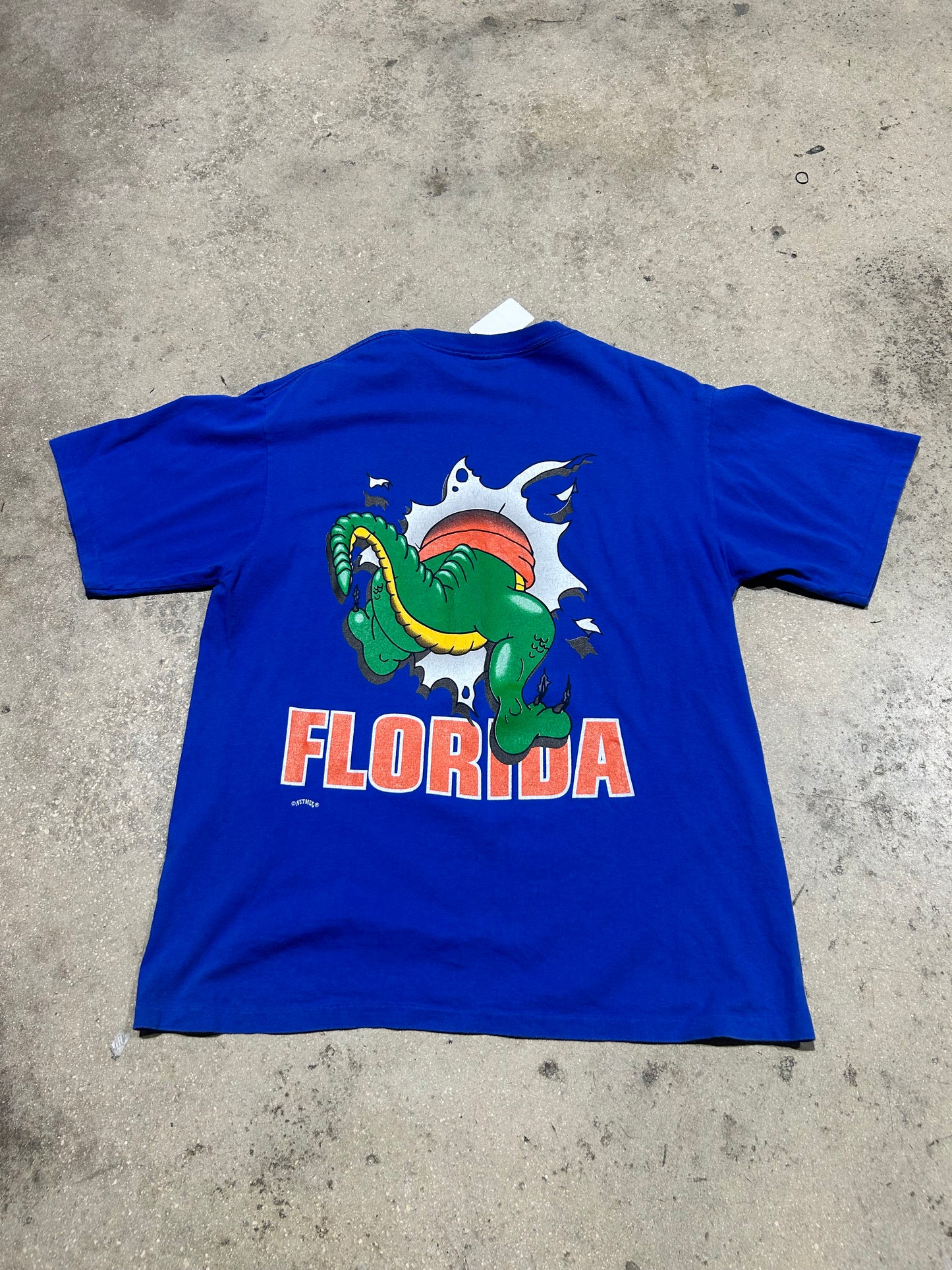 Florida Gators Break Through Tee - Blue Size XL