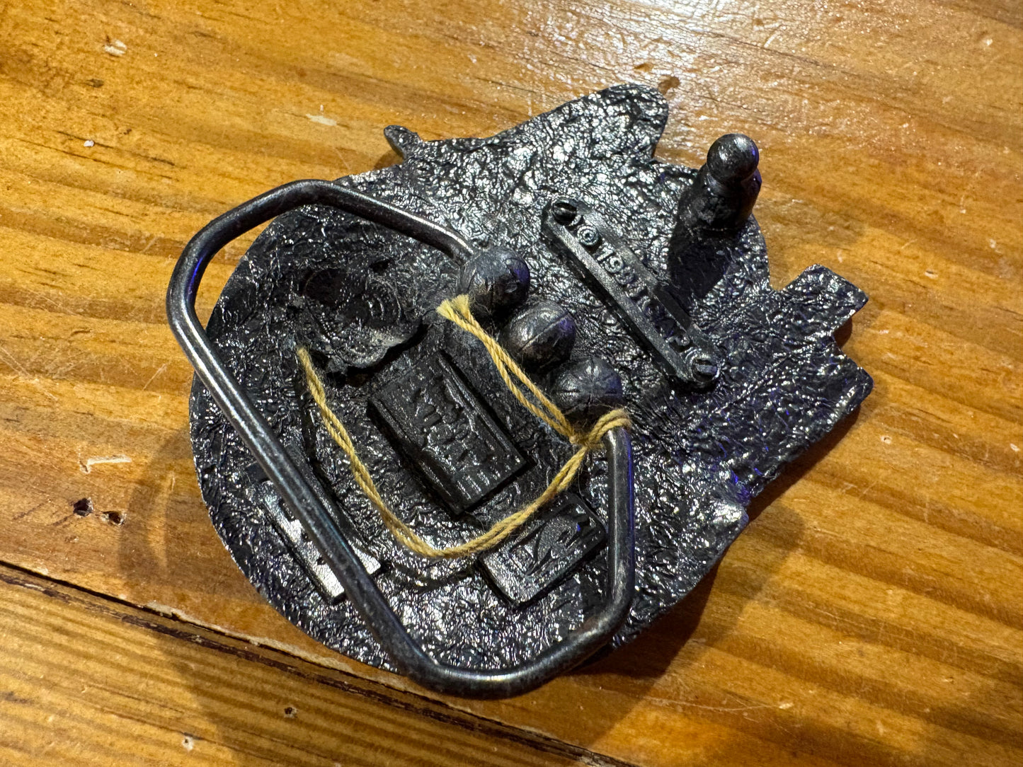1994 Miami Heat Belt Buckle - Silver