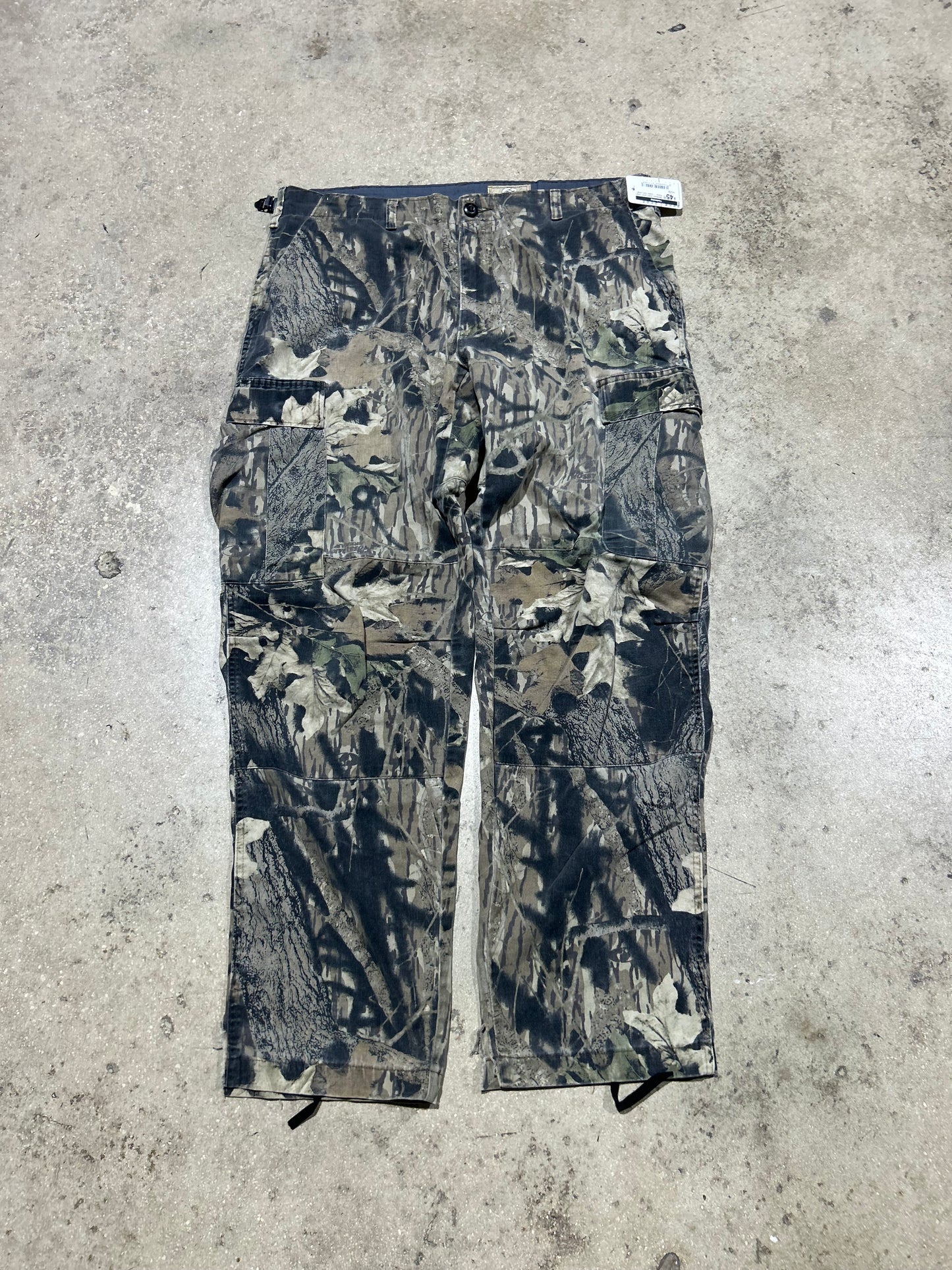 Redhead Leafy Camo Cargo Pants - Green Size Large