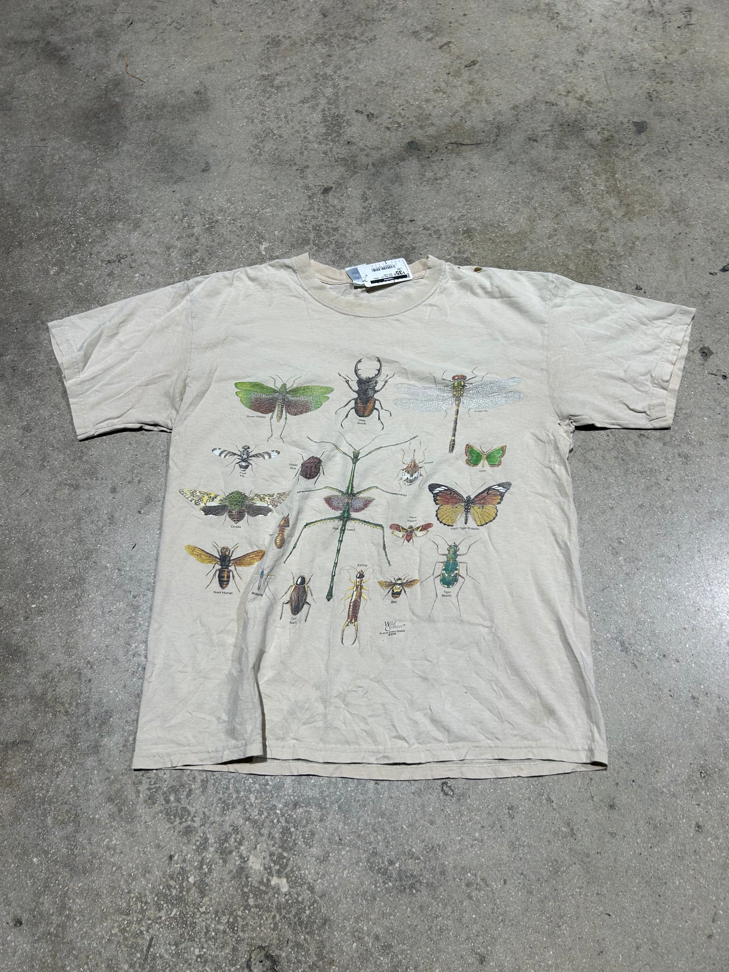2003 Bug Tee - Biege Size Large