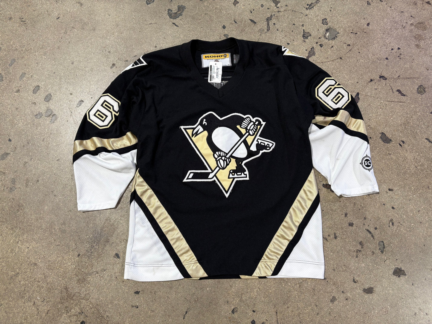 KOHO Pittsburgh Penguins Lemieux #66 Authentic Jersey Size Large