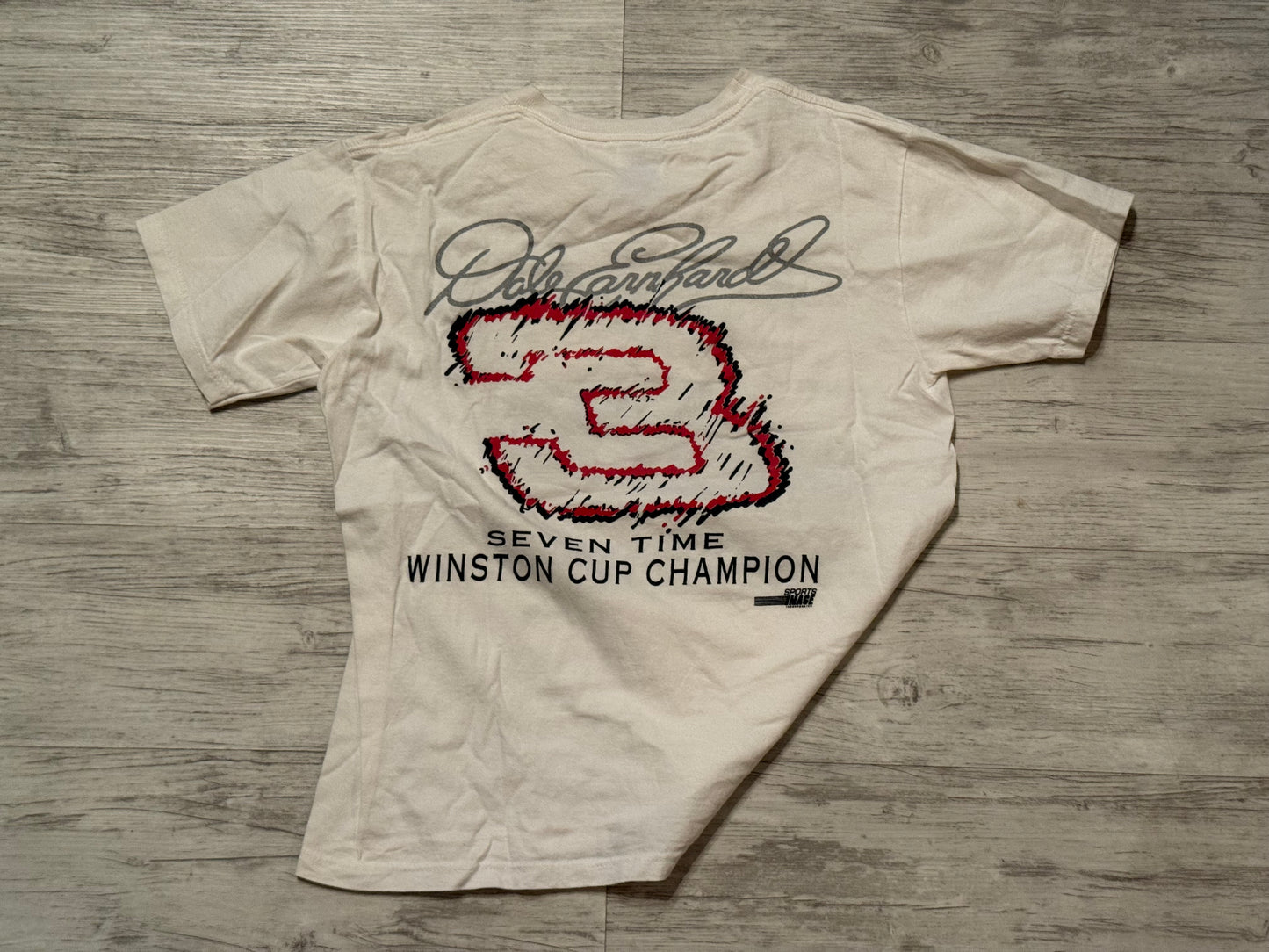 Kids 1994 Dale Earnhardt Impressions Tee - White Size Large