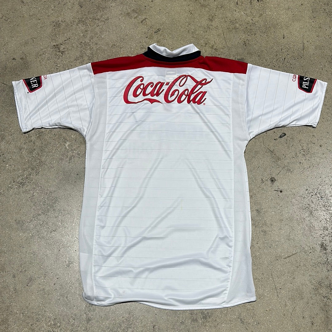 Umbro L.D.U. Quito Soccer Club 2004 Home Jersey - White Size XL