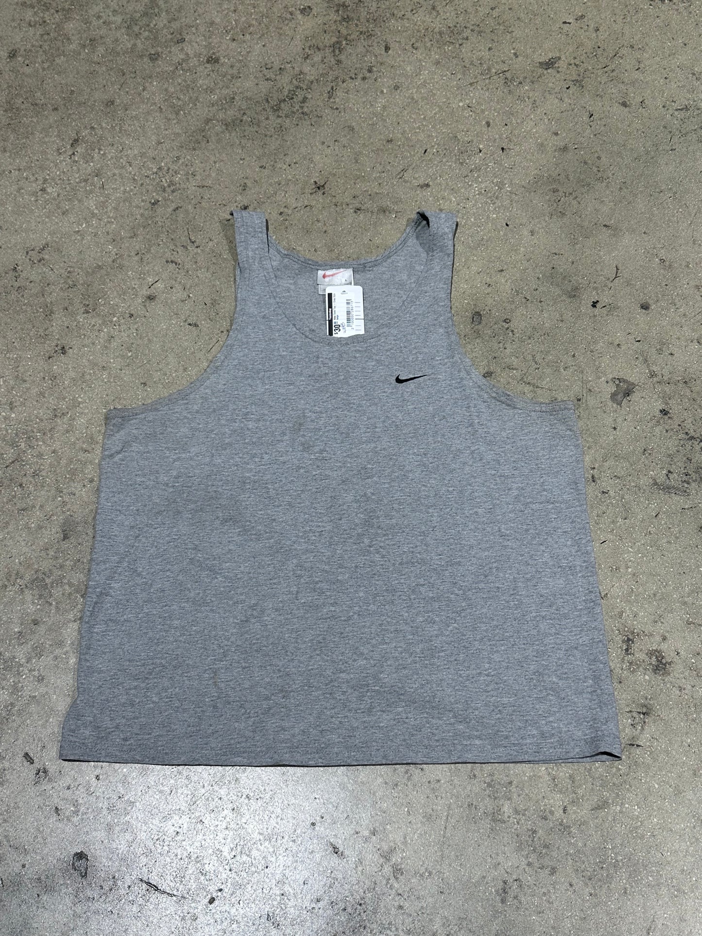Nike Tank Top - Grey Size Large