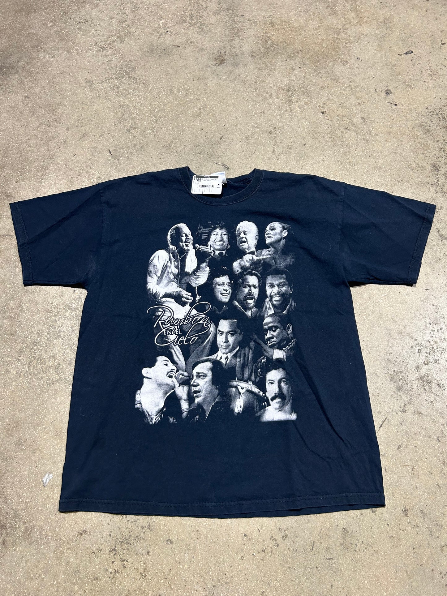 Rumbor En El Cielo Tee - Black Size XL