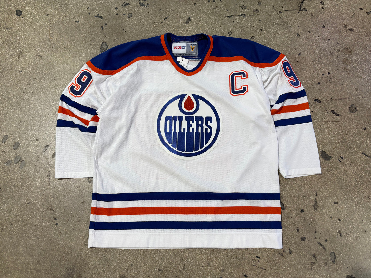 CCM Edmonton Oilers Gretzky #99 Authentic Jersey Size XL