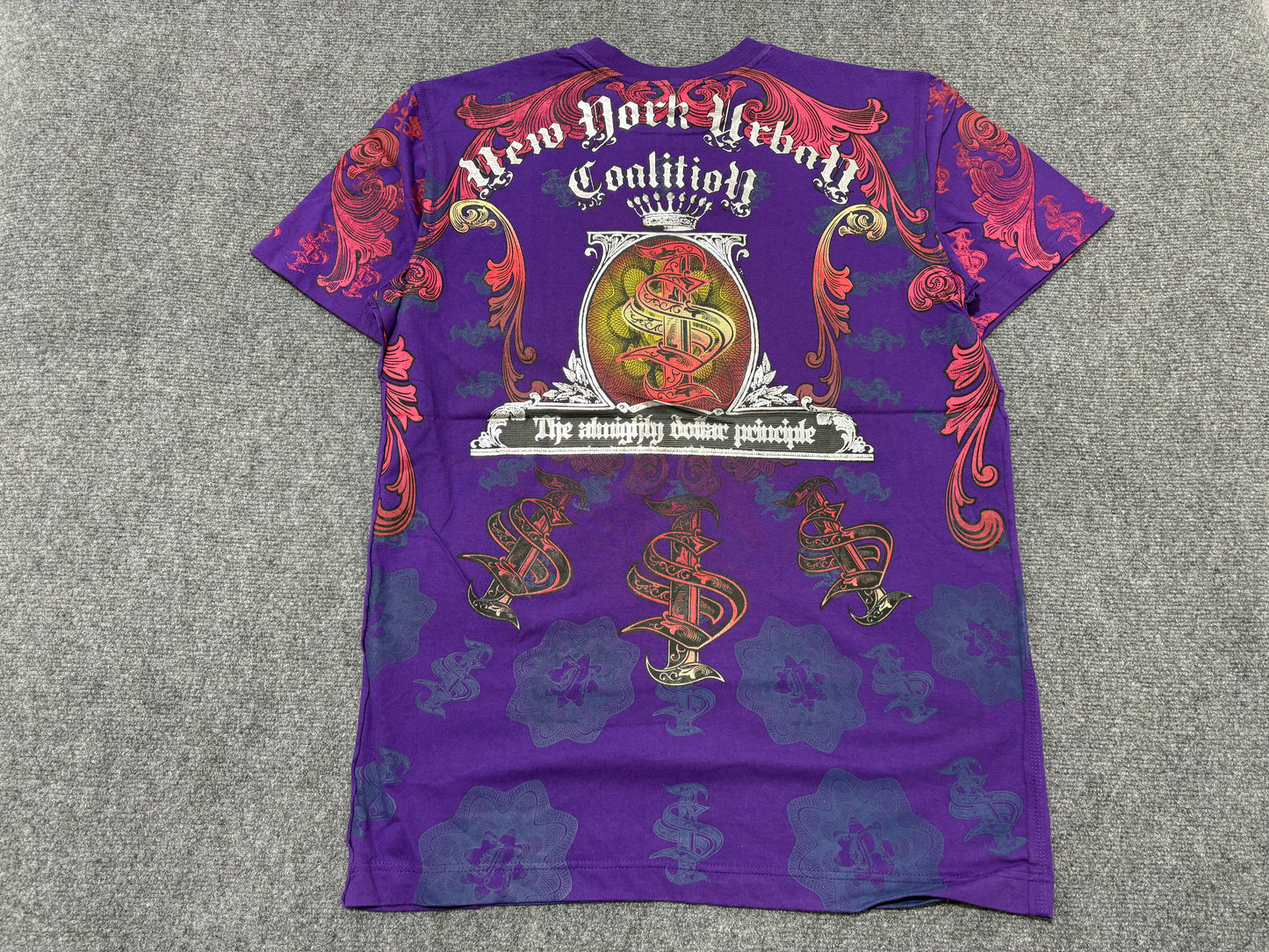 Raw Blue Absolute Crown Almighty Dollar Principle - Purple/Pink Size 3XL