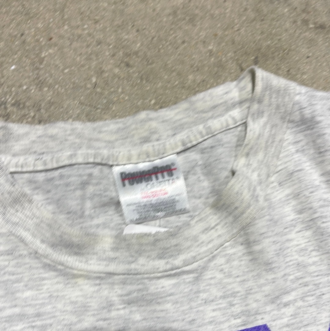 1998 WCW Where The Big Boys Play Tee - Ash Grey Size XL