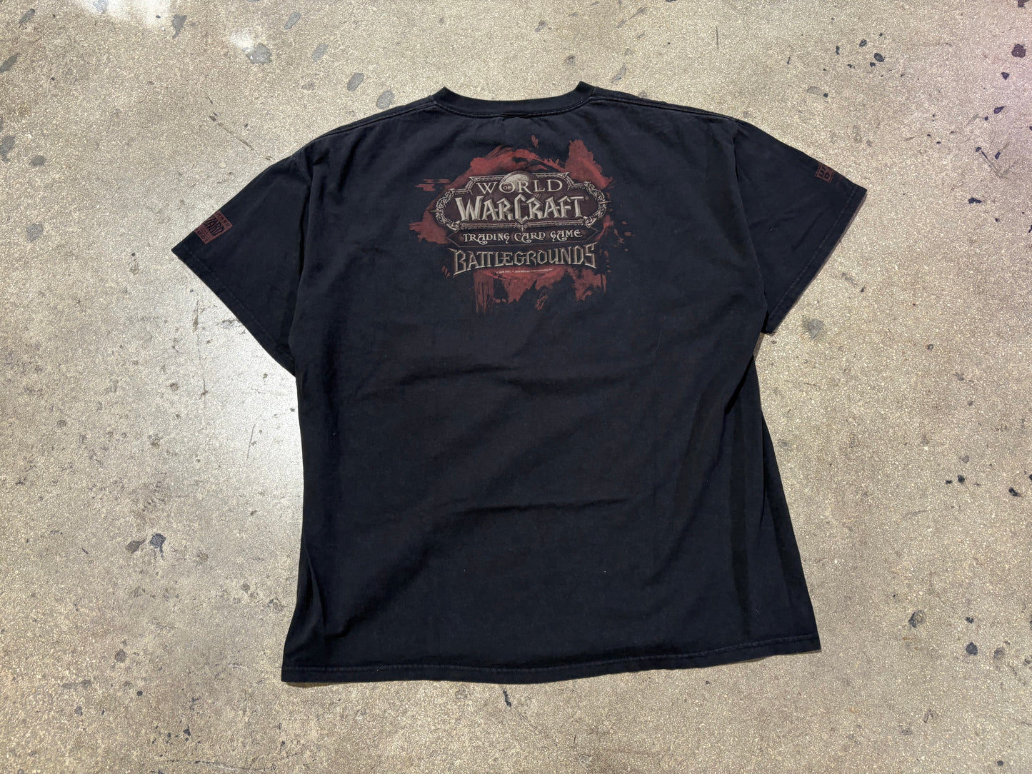World of Warcraft Battlegrounds Tee - Black Size XL