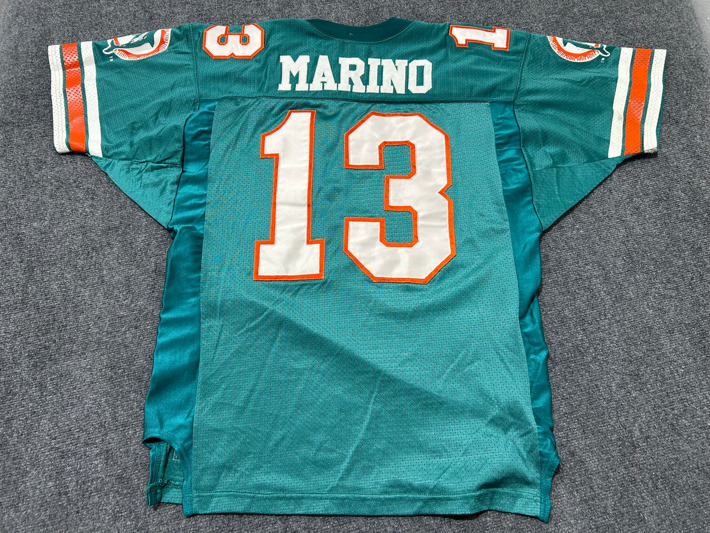 Miami Dolphins Dan Marino #13 Football Jersey - Teal Size 48