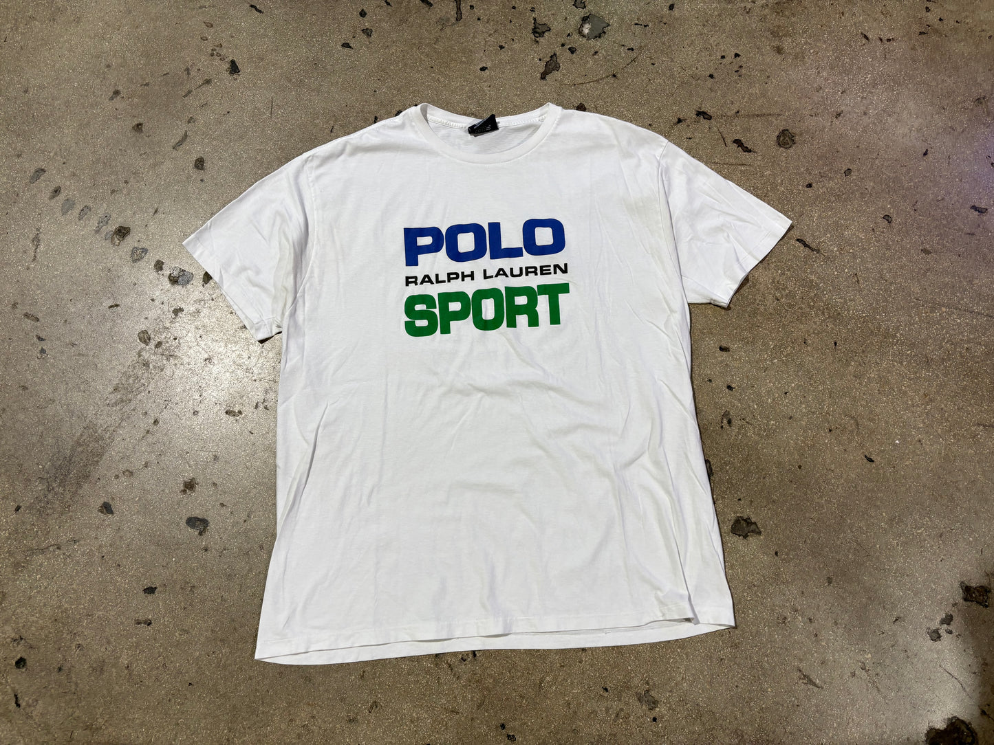 Polo Sport Ralph Lauren Tee - White Size XL