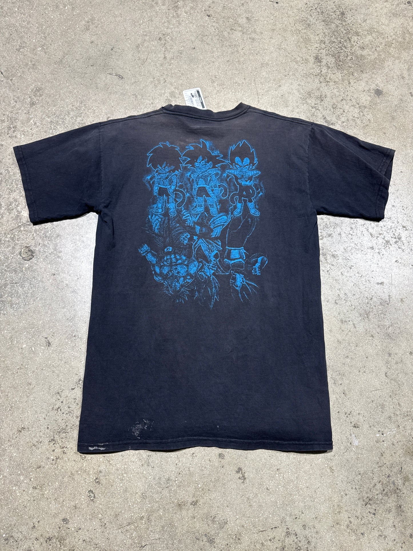 DragonBall Z Broly Goku Vegeta Tee - Black Size Large