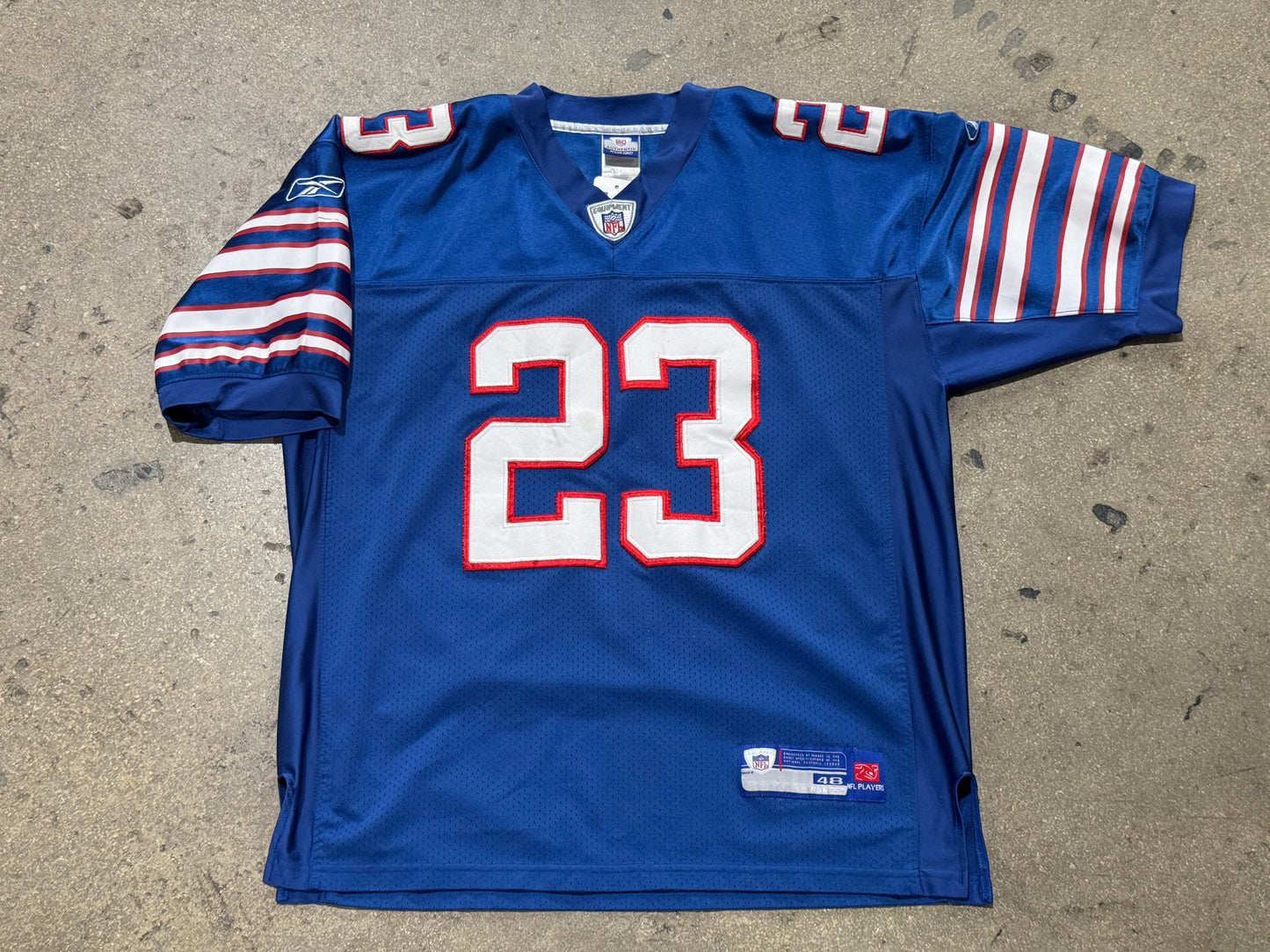 Reebok Buffalo Bills Lynch #23 Authentic Jersey Size 48/XL