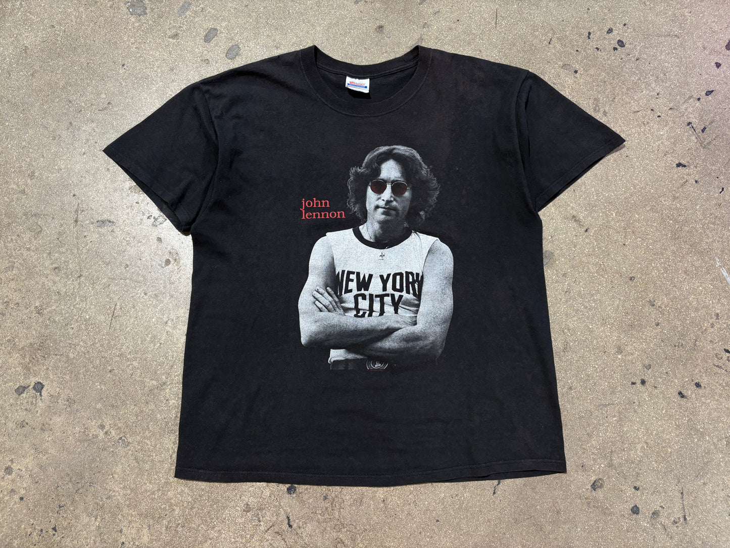 1996 John Lennon Tee - Black Size XL