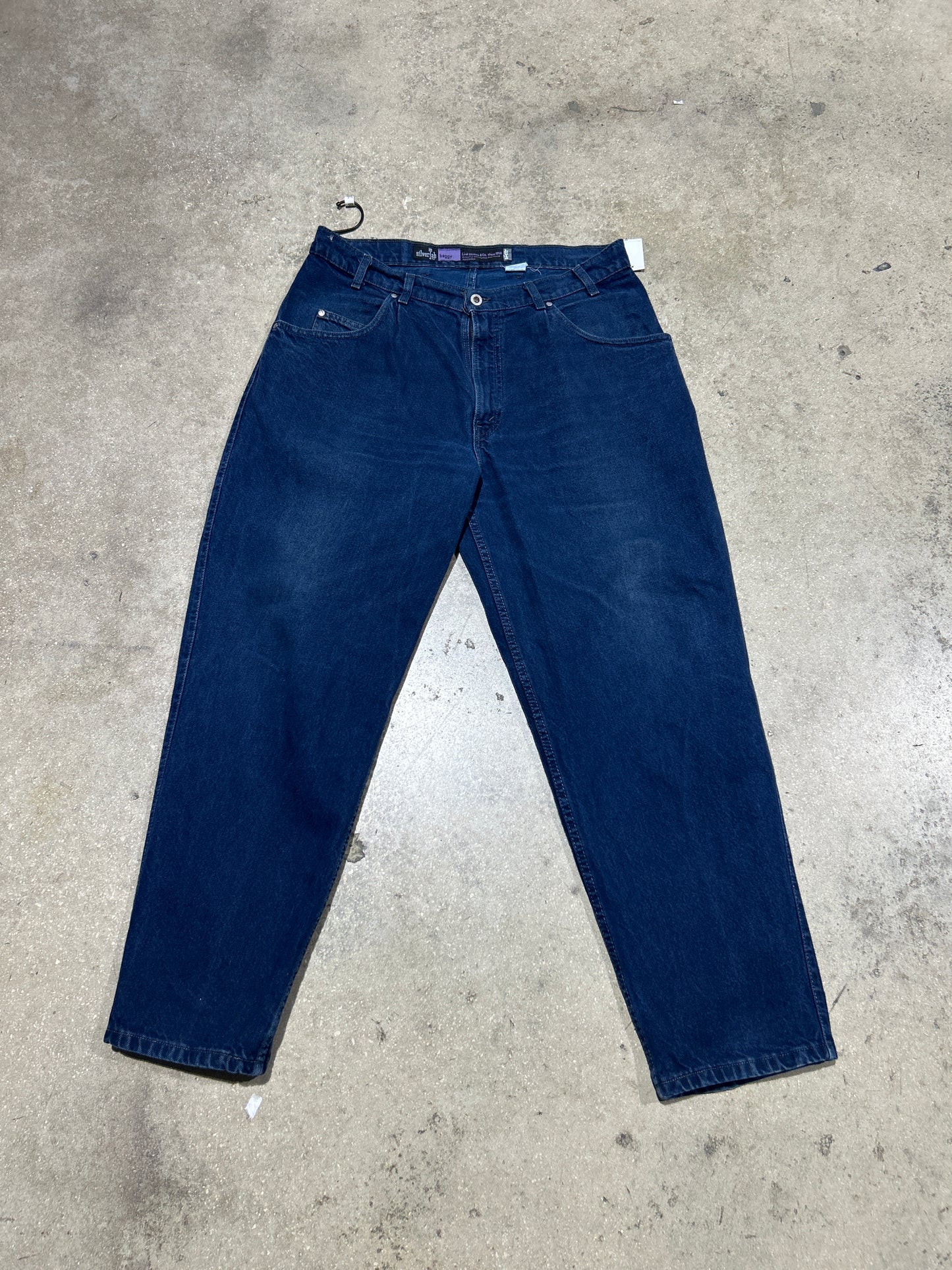 Levi's Baggy Fit Silver Tab Denim Jeans - Blue Size 38x30